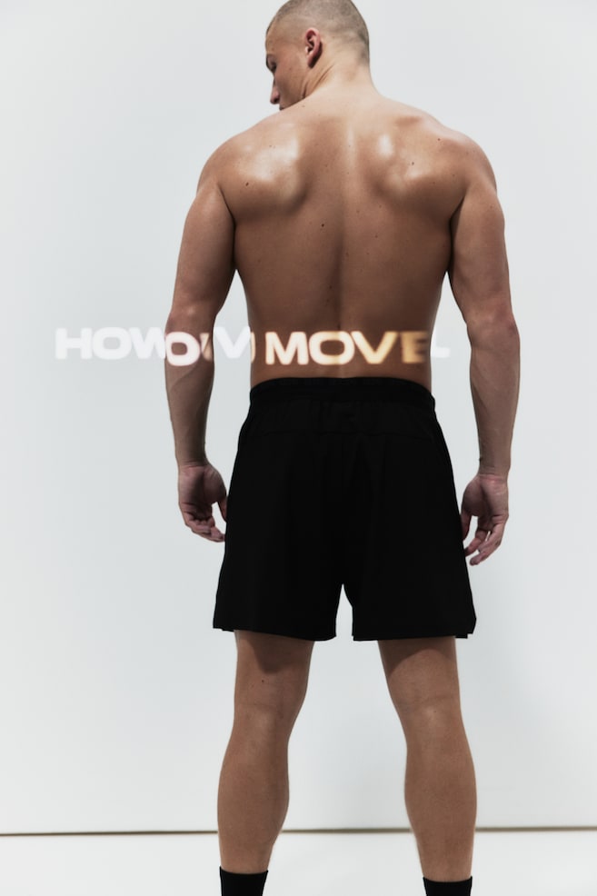 DryMove™ Sports shorts - Black/Training/Black/Patterned - 12