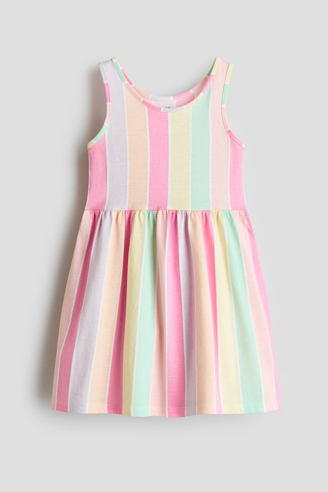 Ladybug Dress - Multicolored/striped/Light blue/striped/Light blue/floral/White/La Dolce Vita/White/pink floral/White/butterflies/Cream/butterflies/Light pink/fruit/Cream/floral/Light blue/bows/Light blue/butterflies/Beige/leopard print/Light green/cherries/Light pink/unicorns/White/watermelons/Cream/hearts/Light pink/strawberries/Peach/teddy bears/Light green/hearts/Light pink/swans/Yellow/lemons - 1