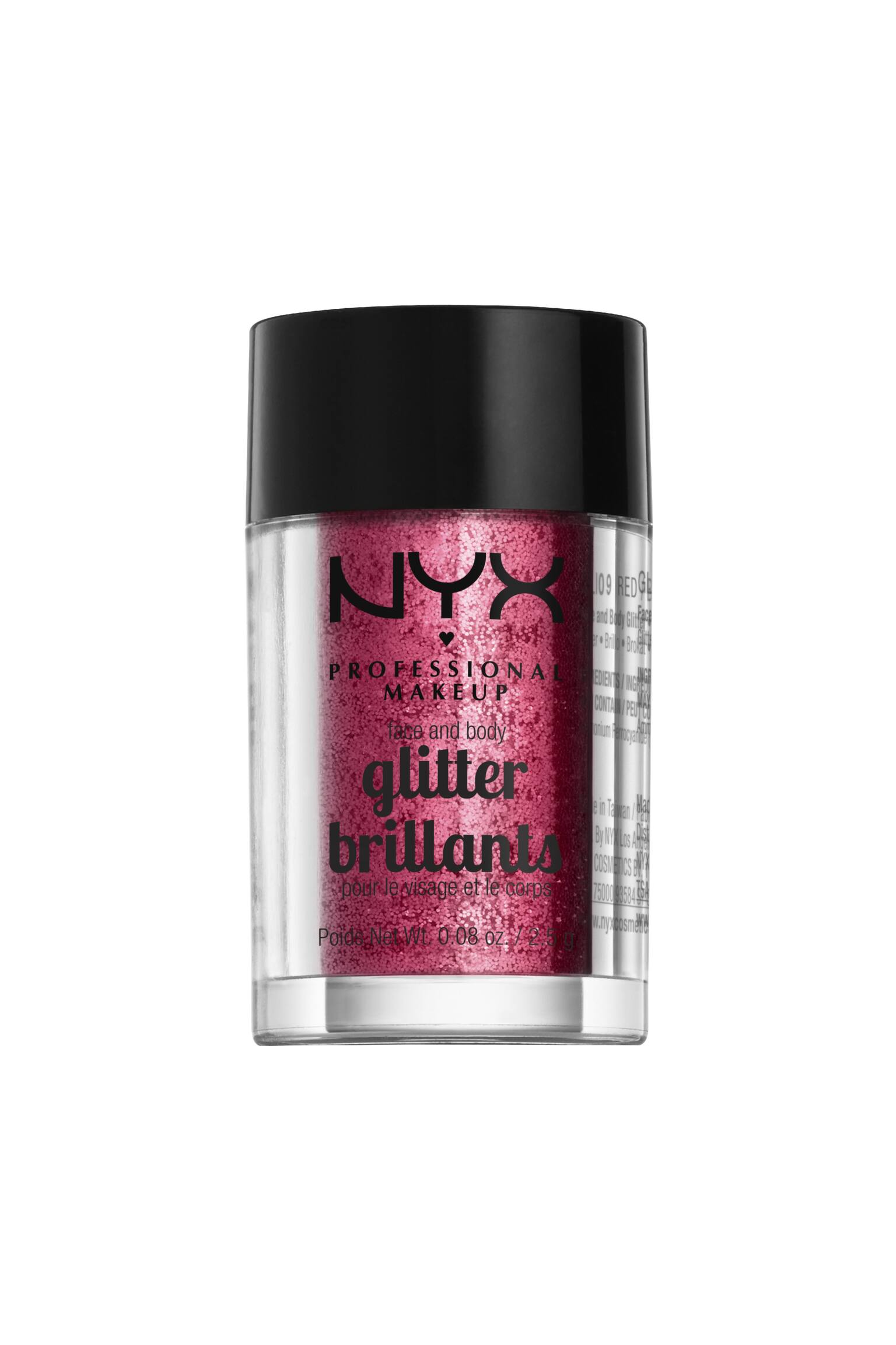 Face & Body Glitter - Red Gli09 - 1