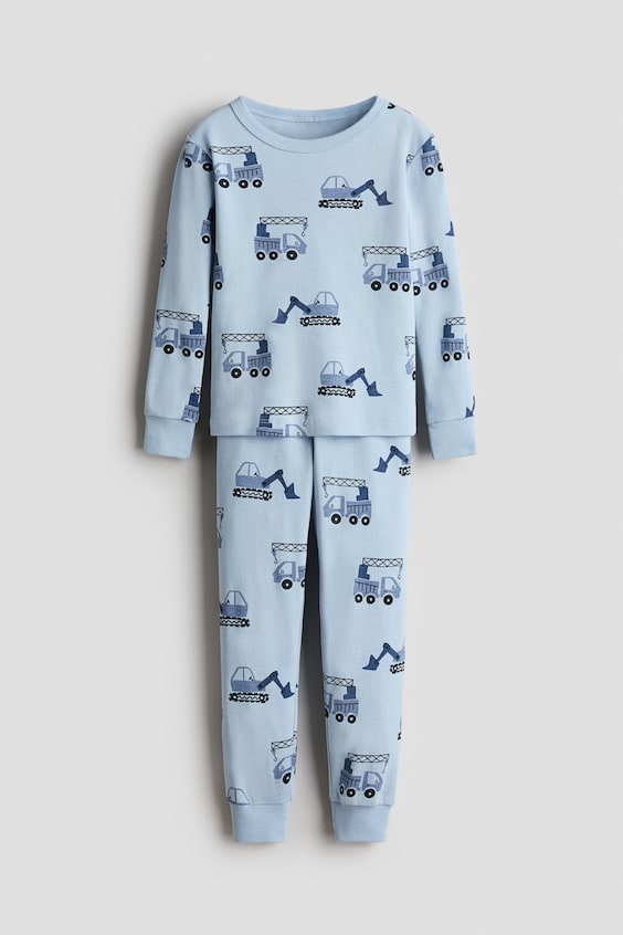 Пижама Snug-Fit Printed для детей, хлопок — H&M