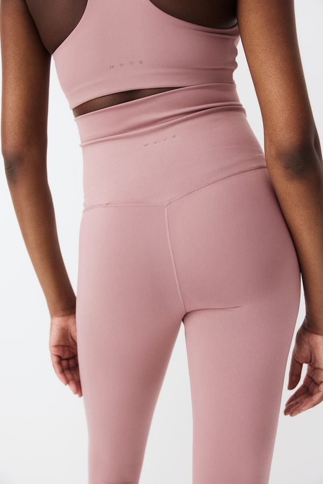 MAMA Before & After Sports leggings - Antique rose - 5