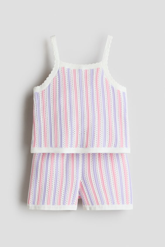 Детские свитеры H&M 2-piece textured-knit set