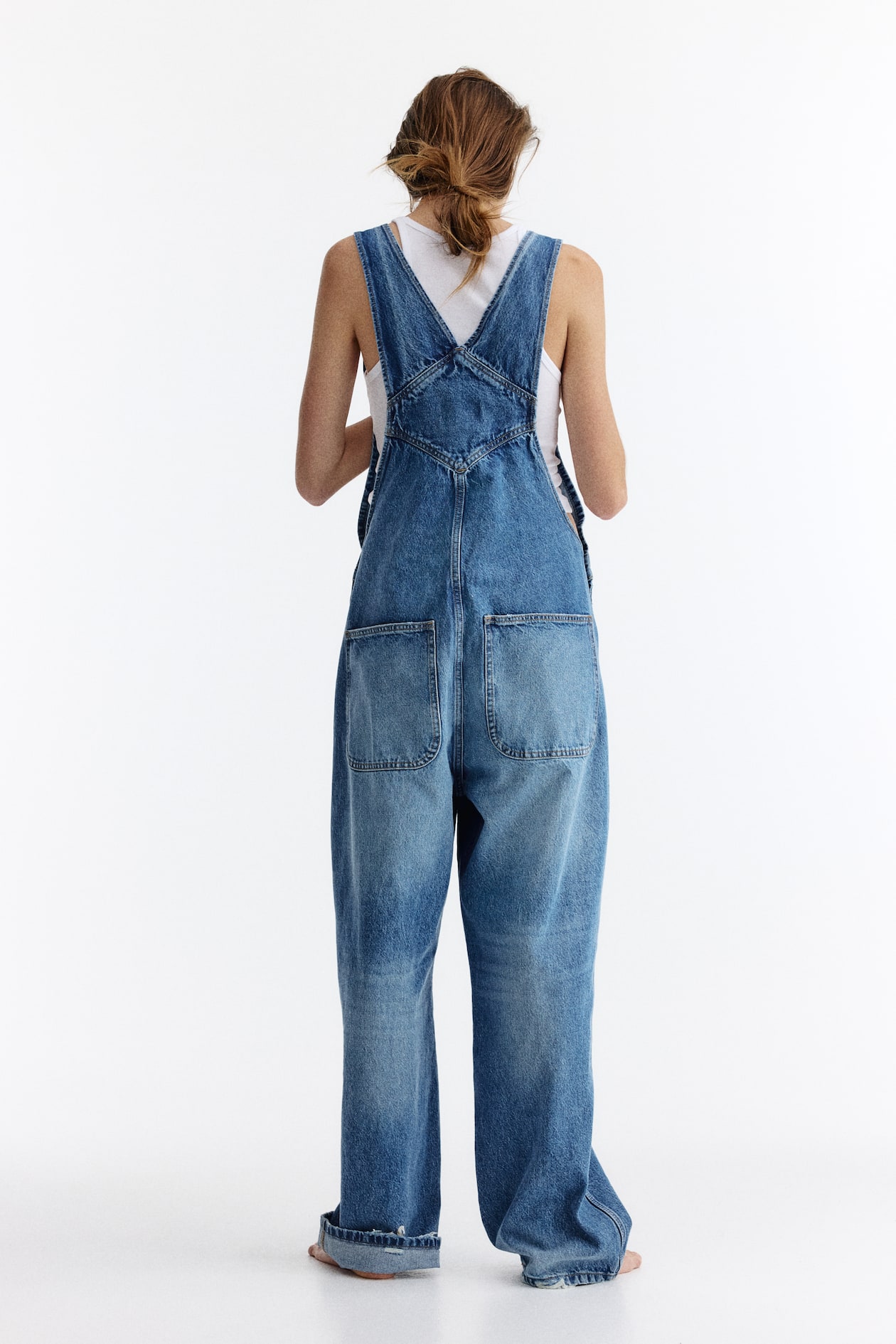 Cotton Denim Overalls - image 3