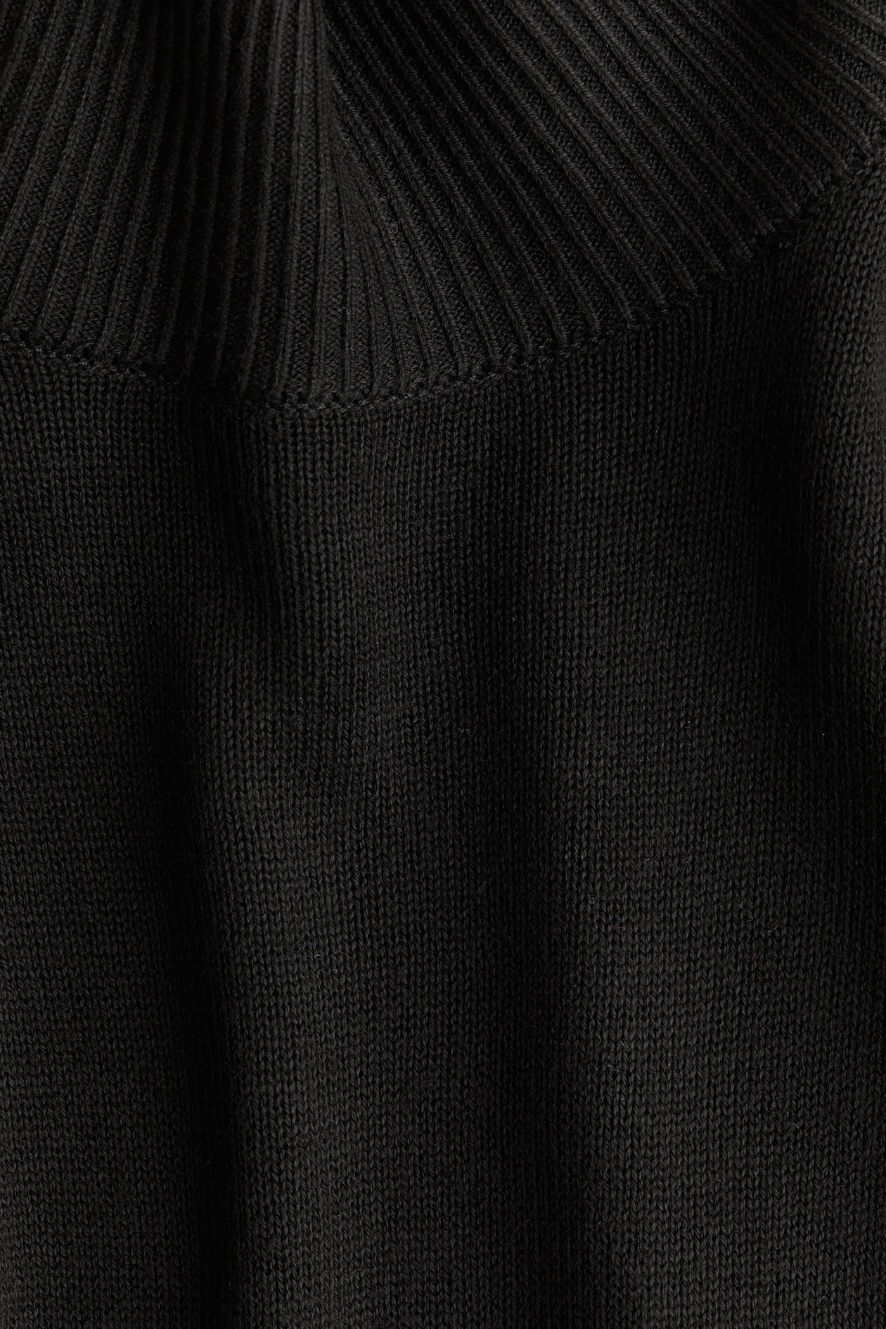 Fine-Knit Mock Turtleneck Sweater - image 2