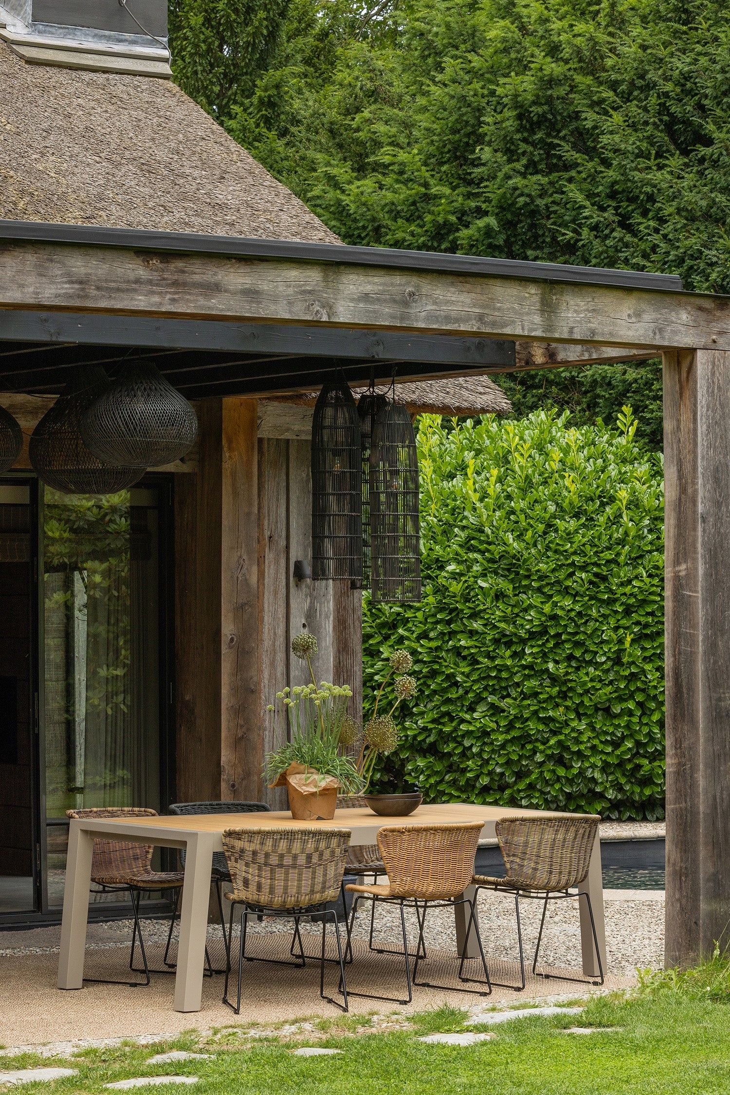 Wings Tuinstoelen - Set Van 2 - Naturel