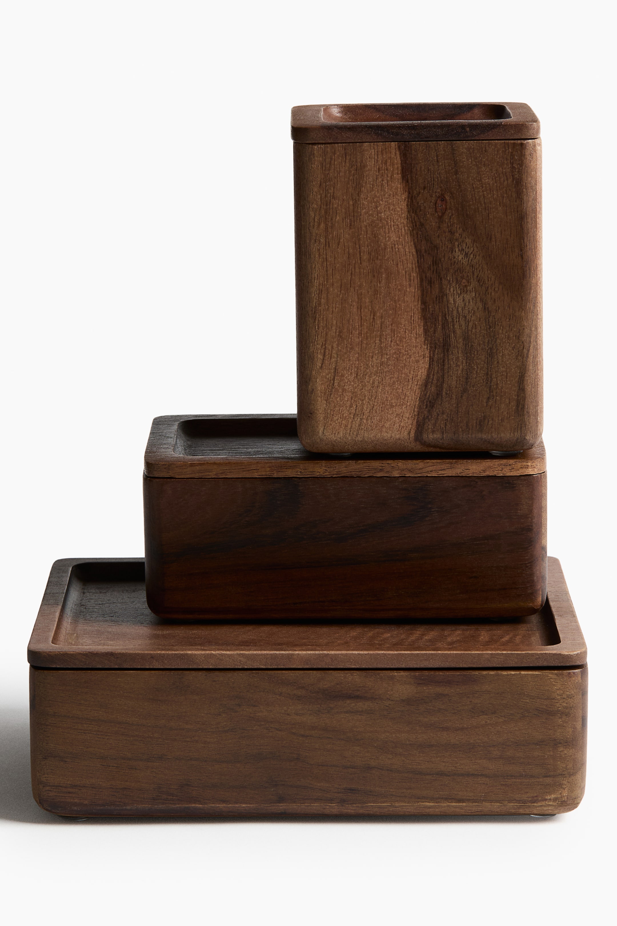 Boîte de rangement en bois