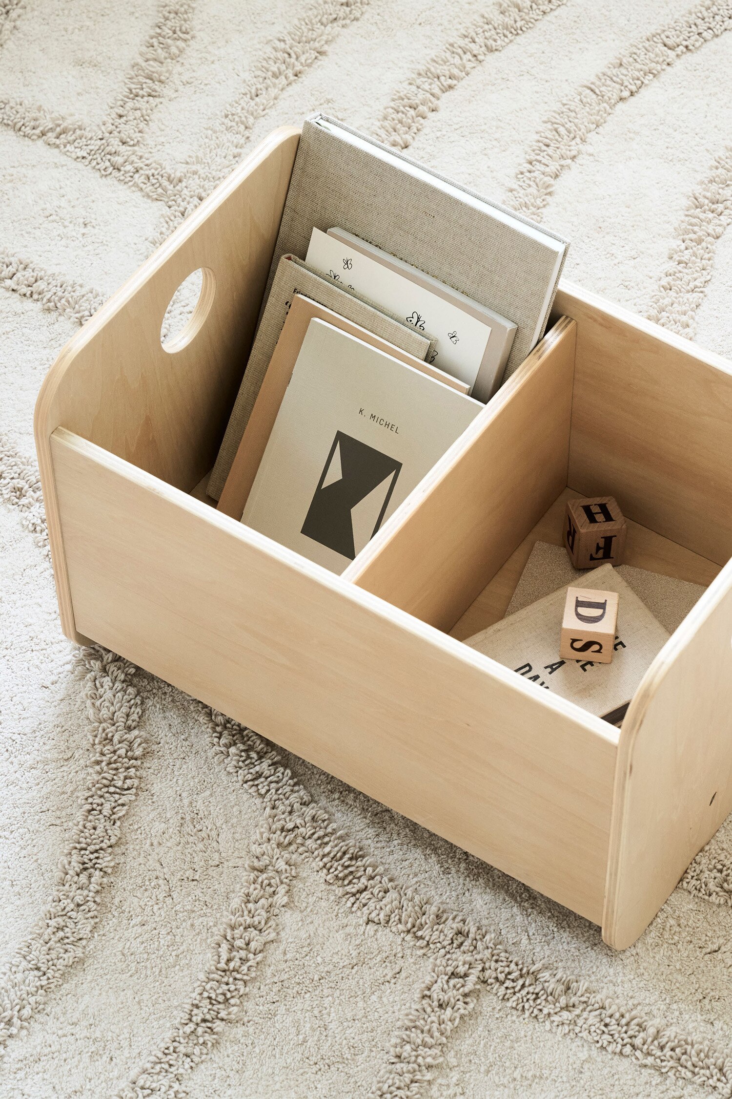 Speelgoedkist - Ellipse - Natural