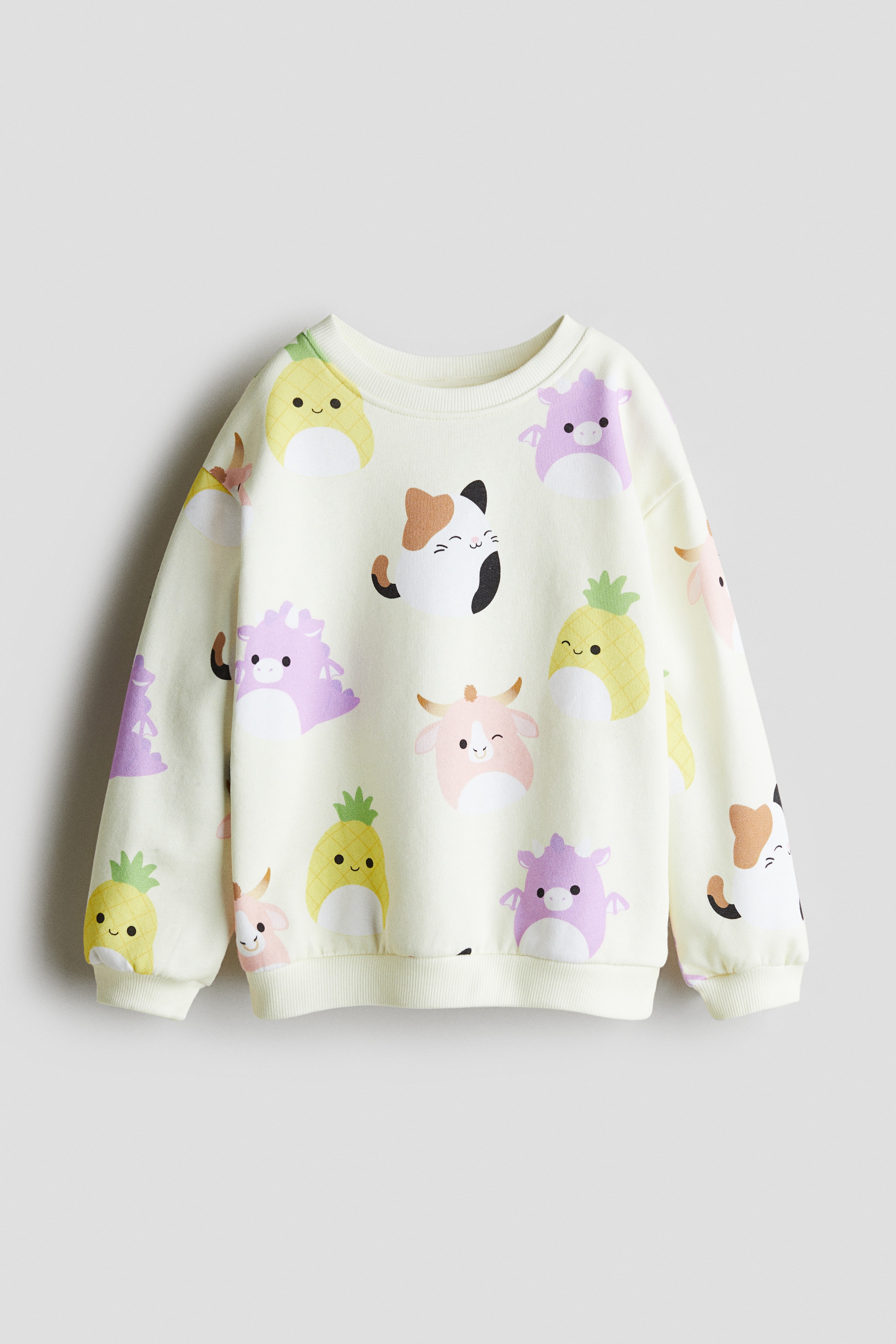 Light purple/pink Printed Sweatshirt for kids | H&M US