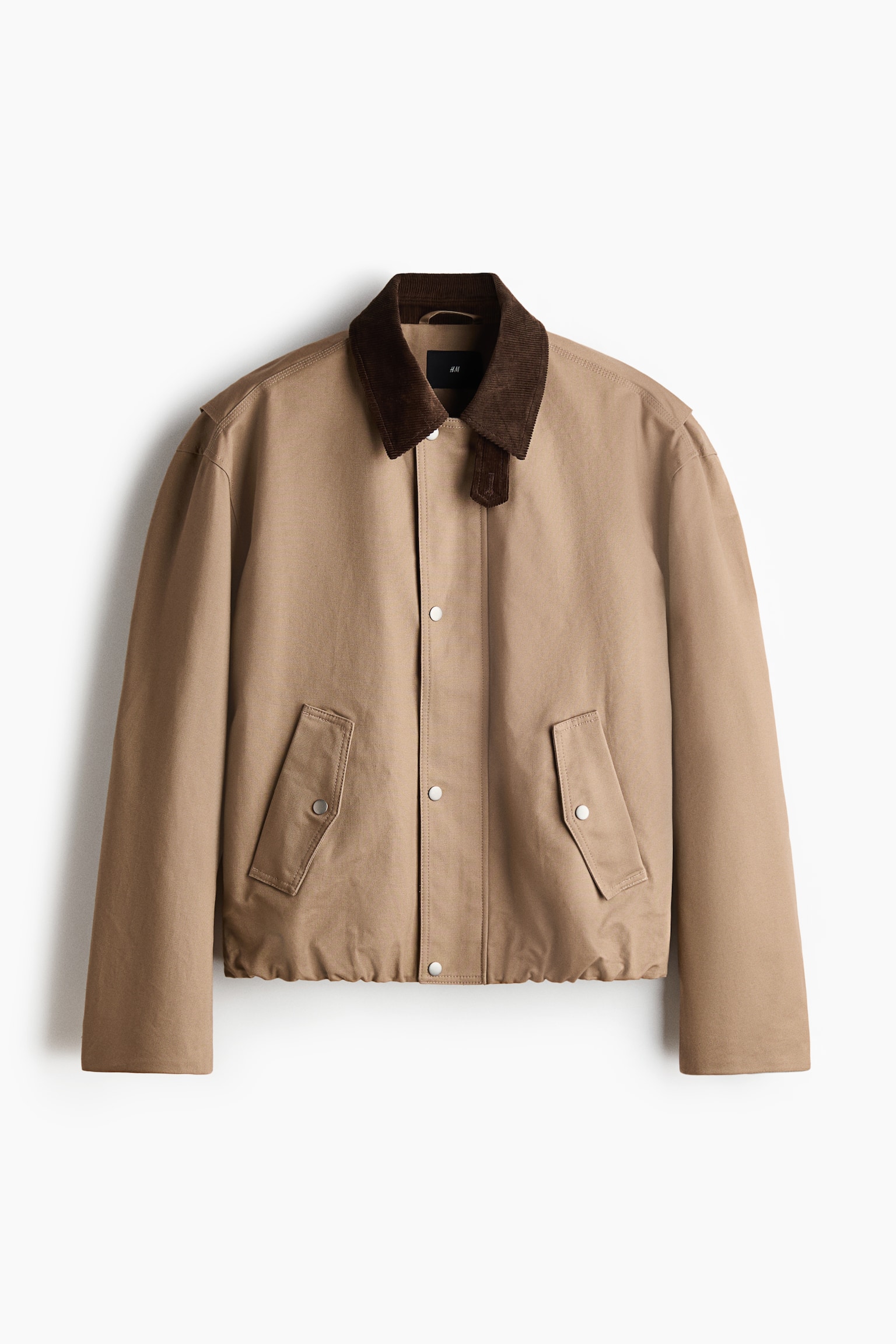 Keprová bunda workwear - Béžová
