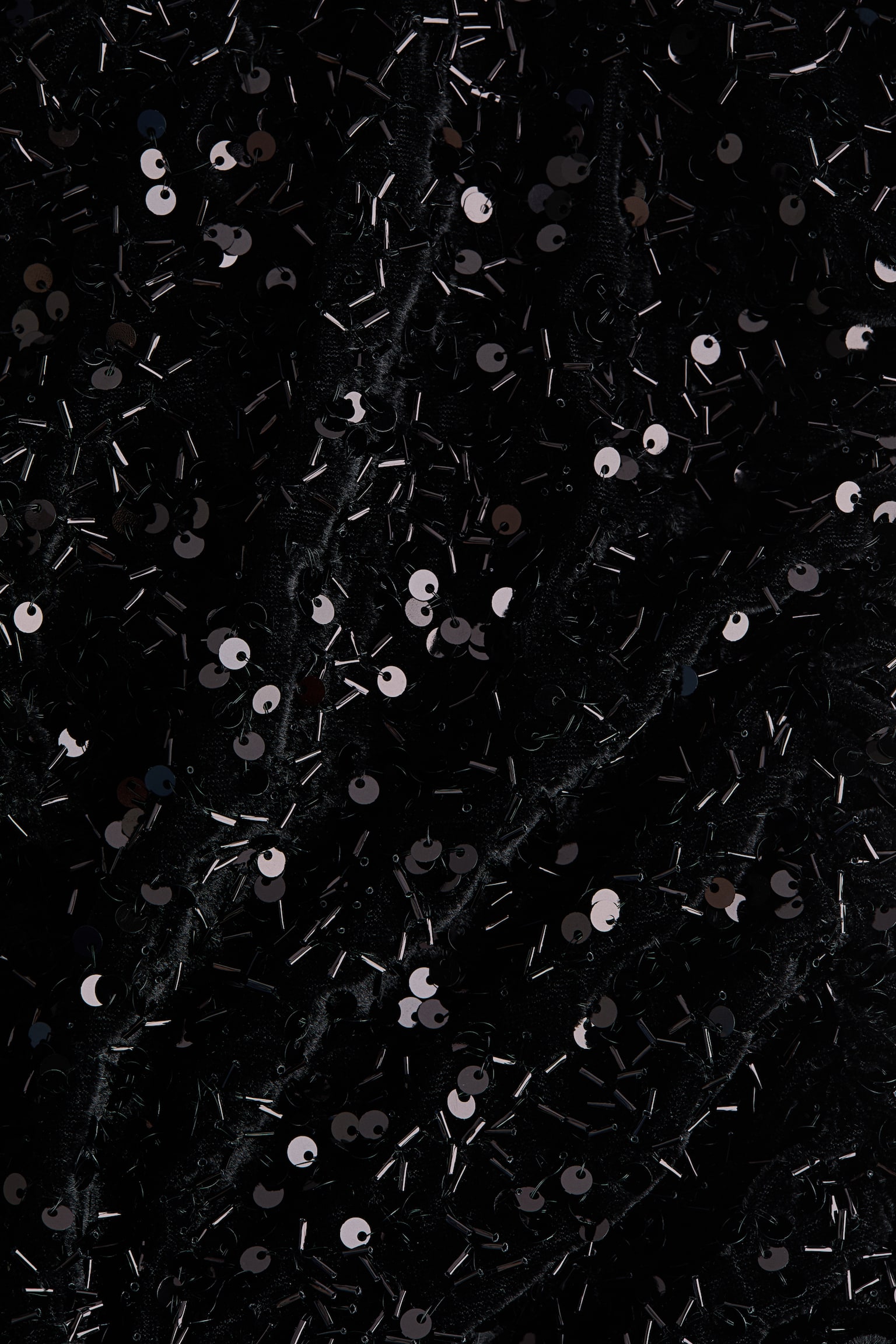 Embellished bandeau top - Black - 3