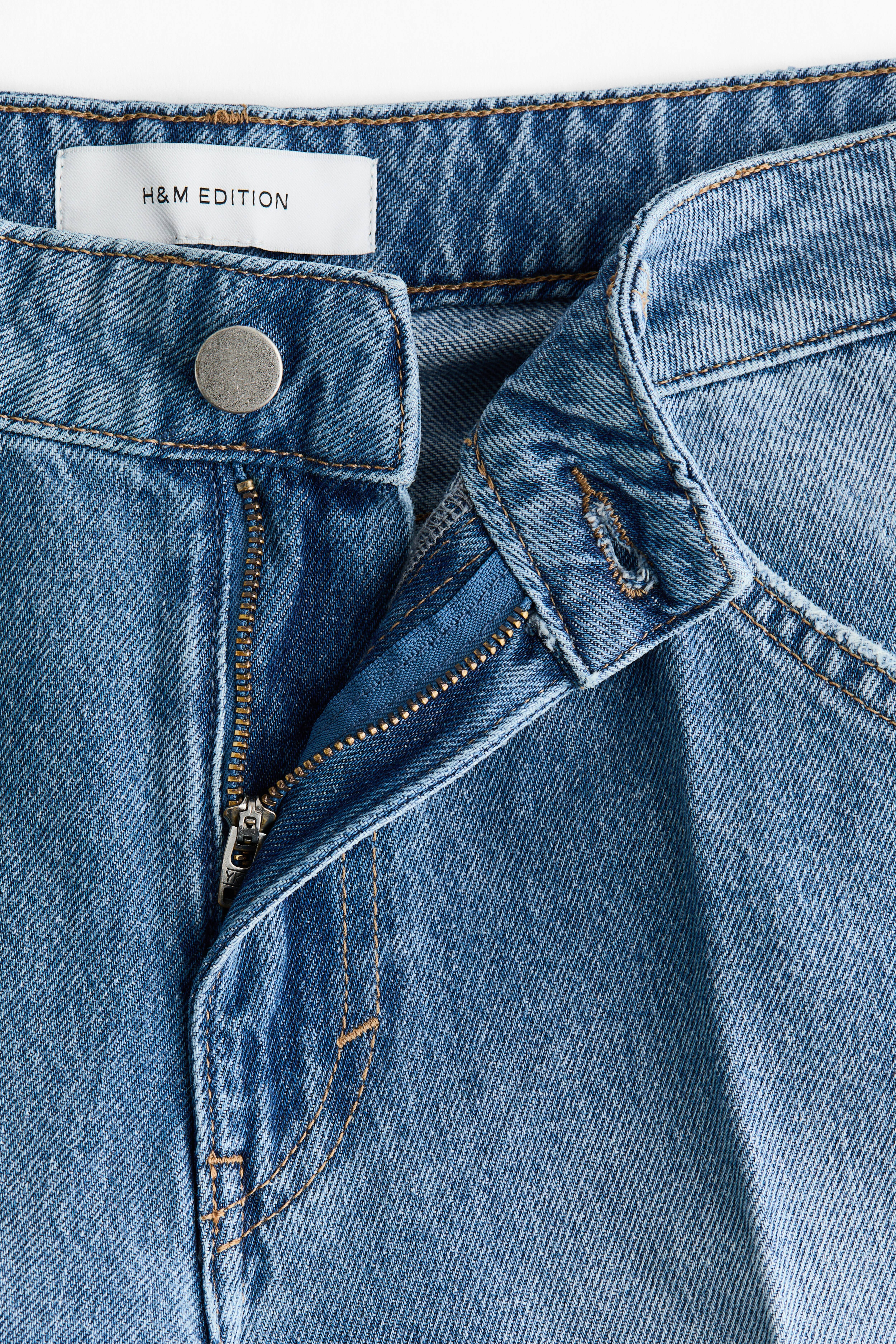 Creased Jeans