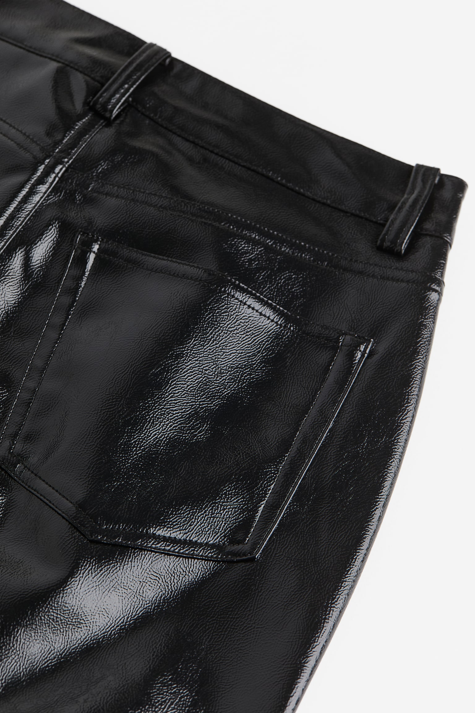 Coated trousers - Black/Silver-coloured/Black/Crocodile-patterned/Dark brown - 2