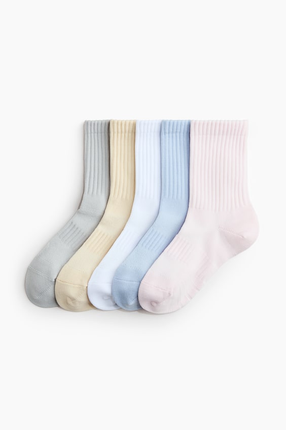 Детские спортивные носки H&M DryMove, 5 пар