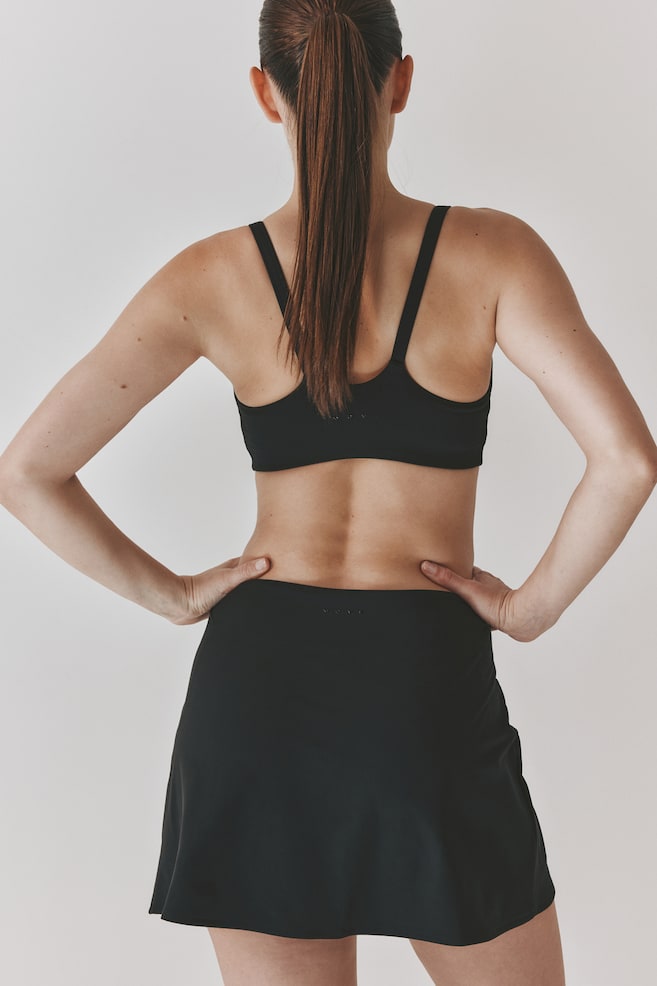 Tennis skirt with SoftMove™-Noir - 4