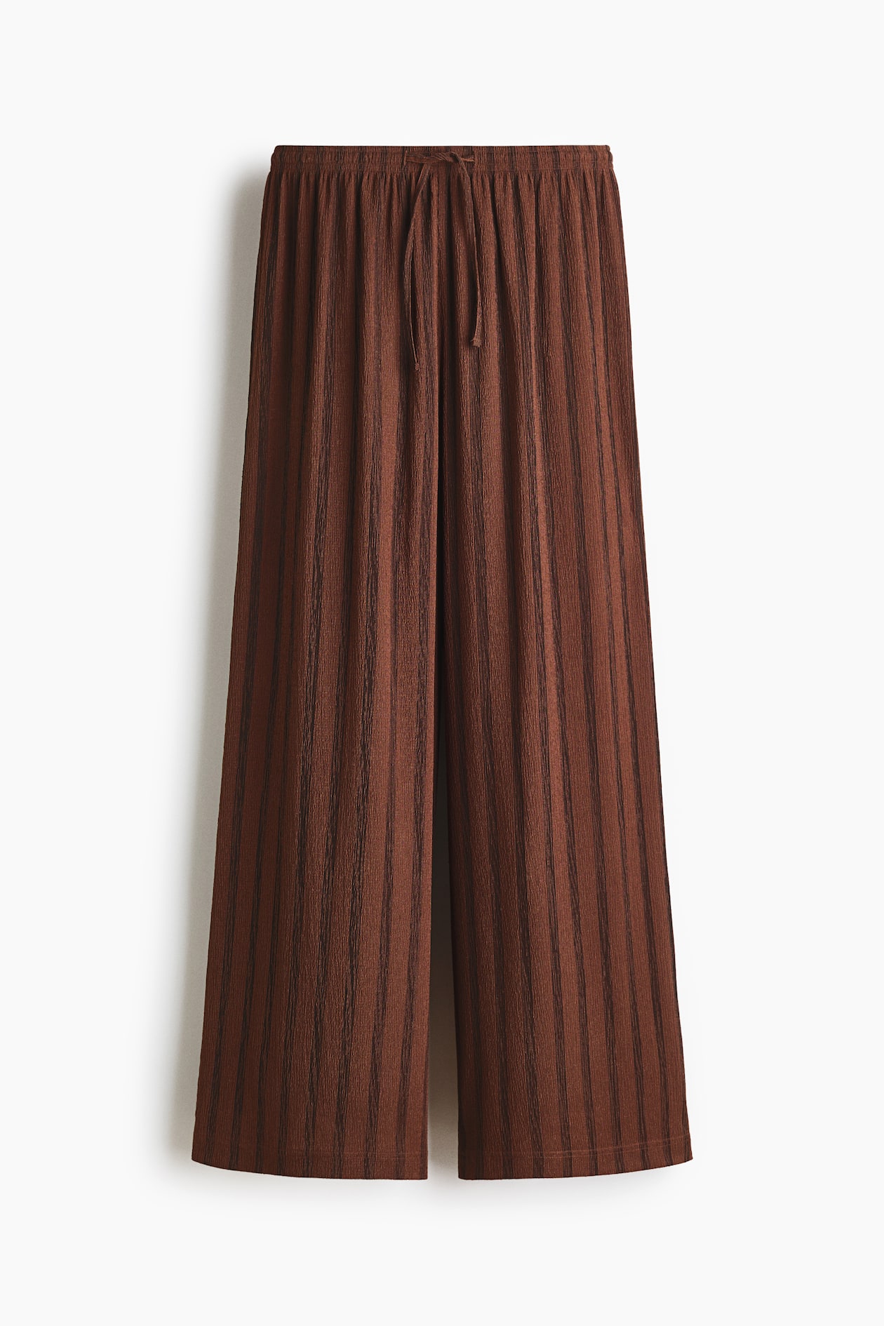 Wide-cut Pull-on Pants