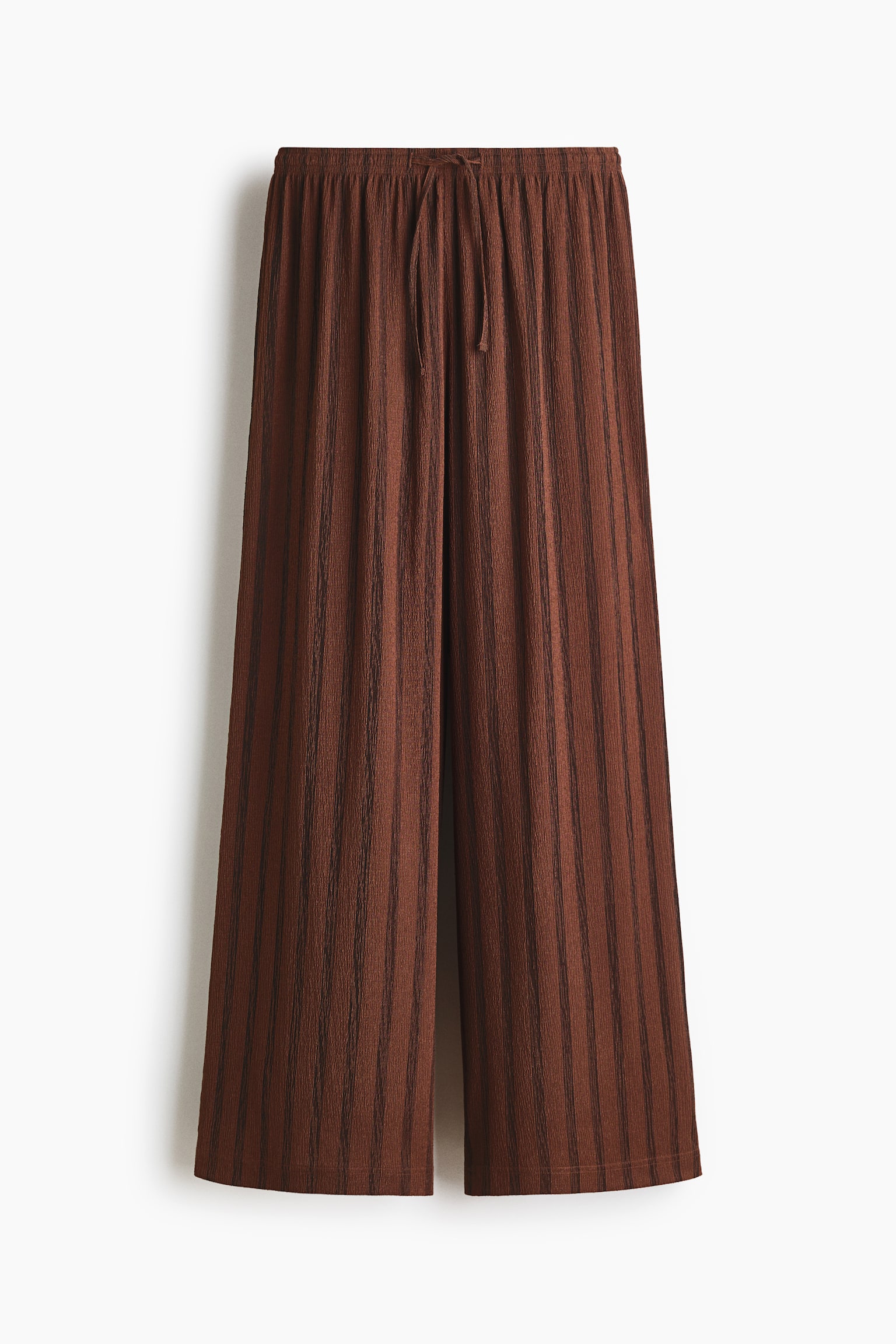 Wide-cut Pull-on Pants