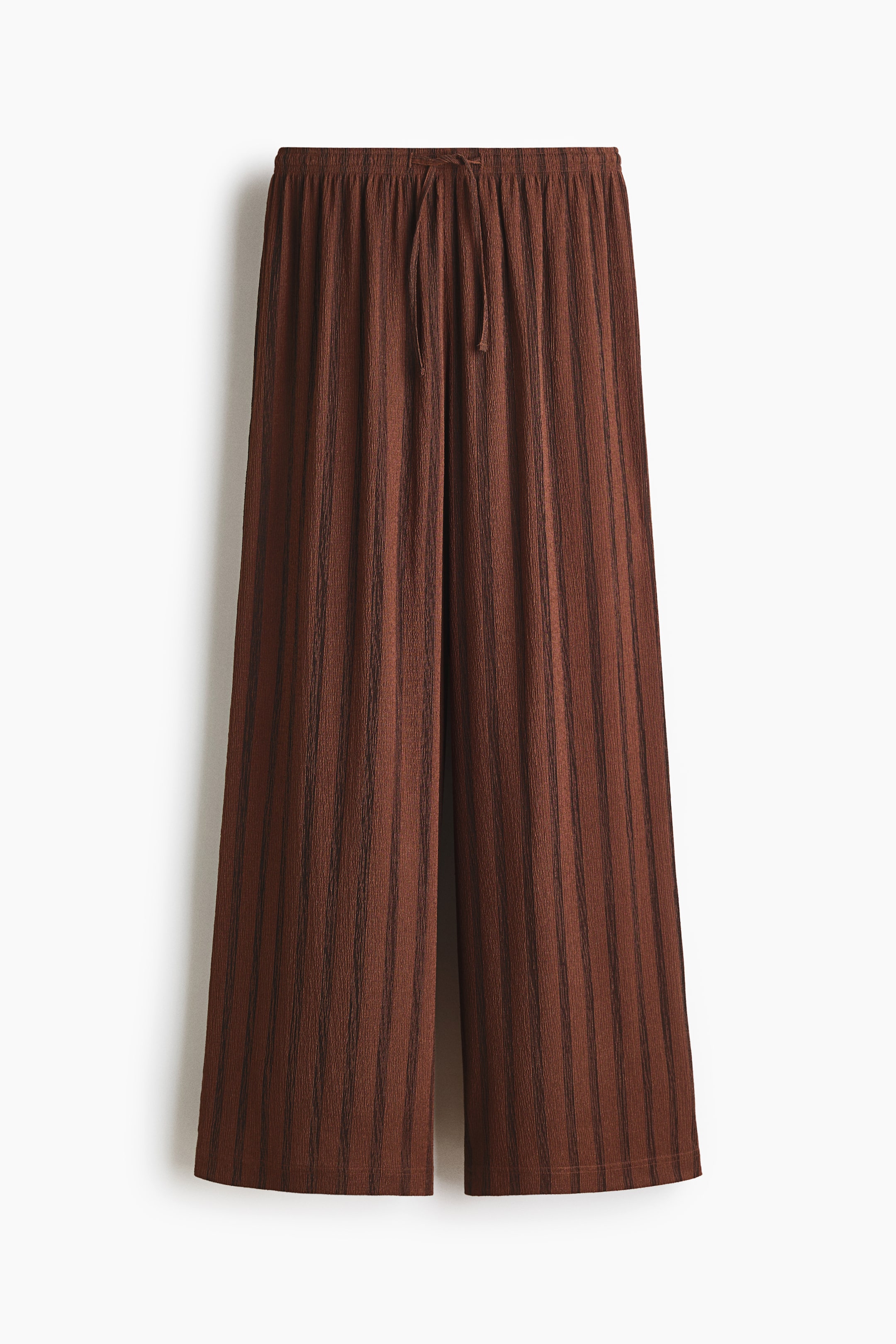 Wide-cut Pull-on Pants