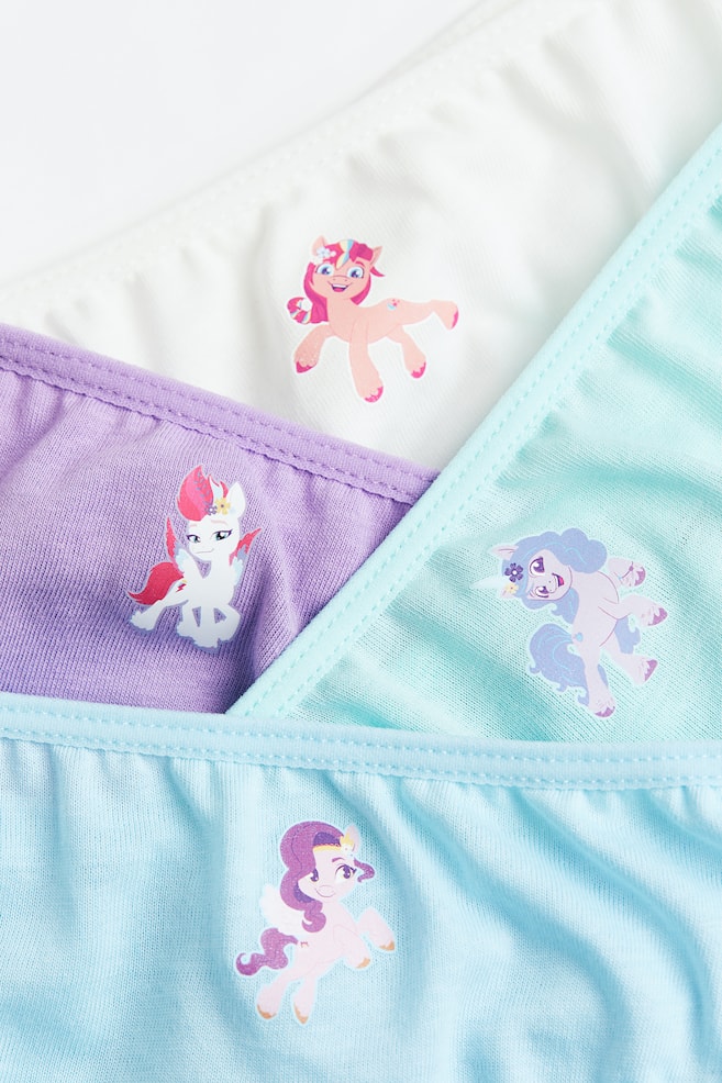 7-pack cotton briefs - Light pink/My Little Pony/Light blue/Frozen/Light yellow/Disney princesses/Light pink/Frozen/dc/dc/dc/dc/dc/dc/dc/dc - 2