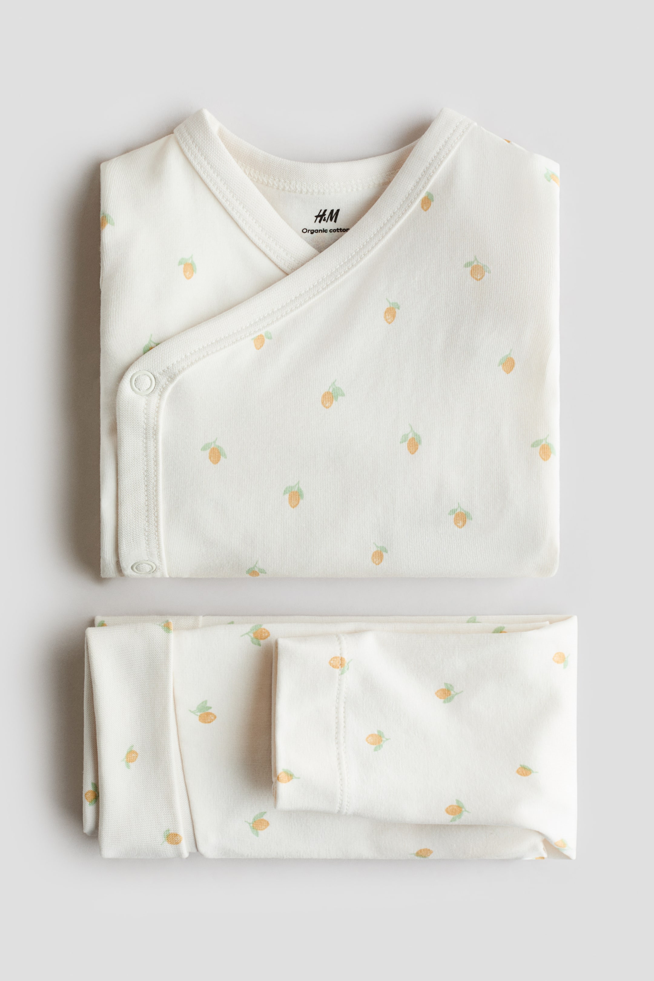 Детский хлопковый комплект H&M, 2 предмета — фото 4