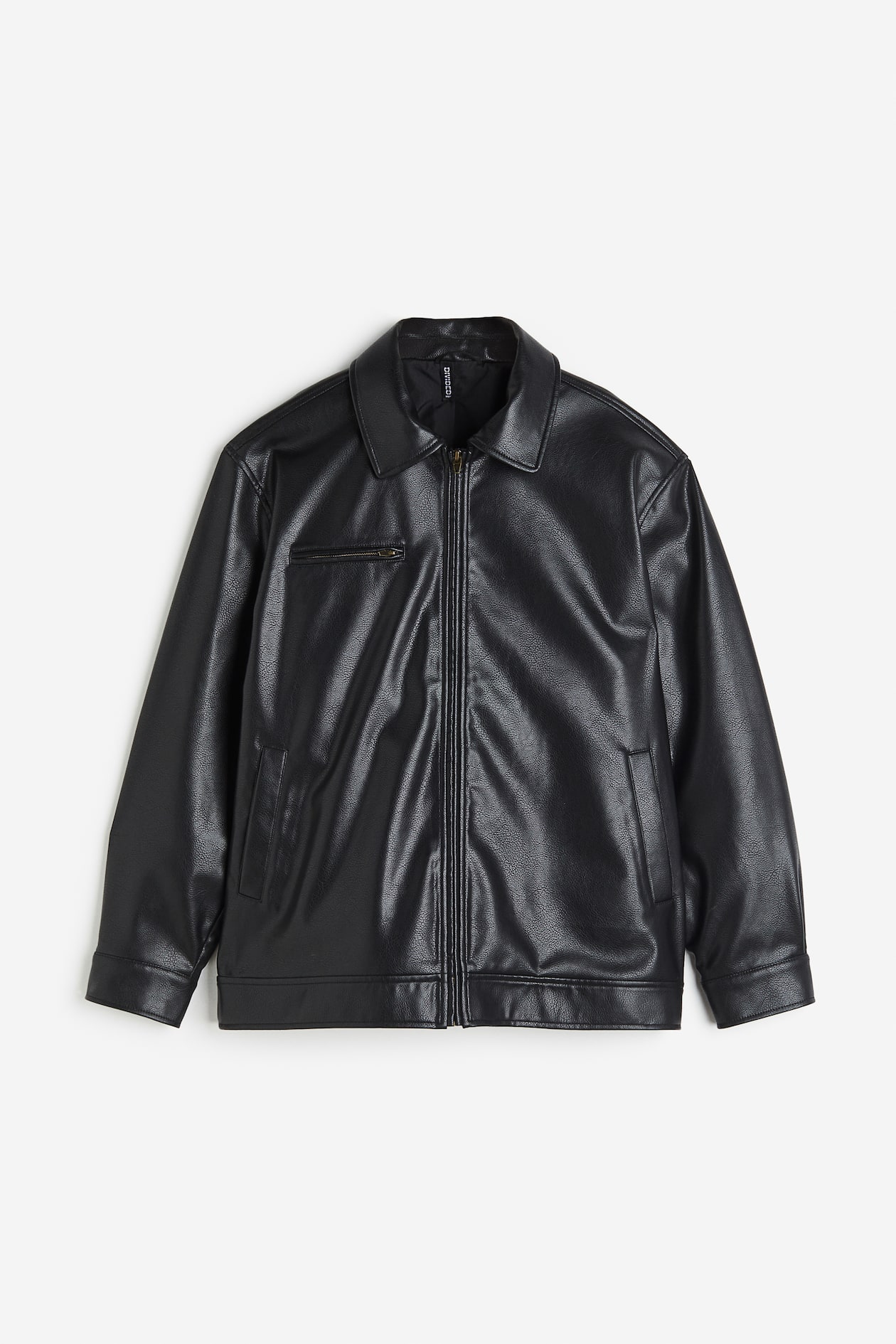 Oversized Jacke - Langarm - Normale Länge - Schwarz - Ladies | H&M DE