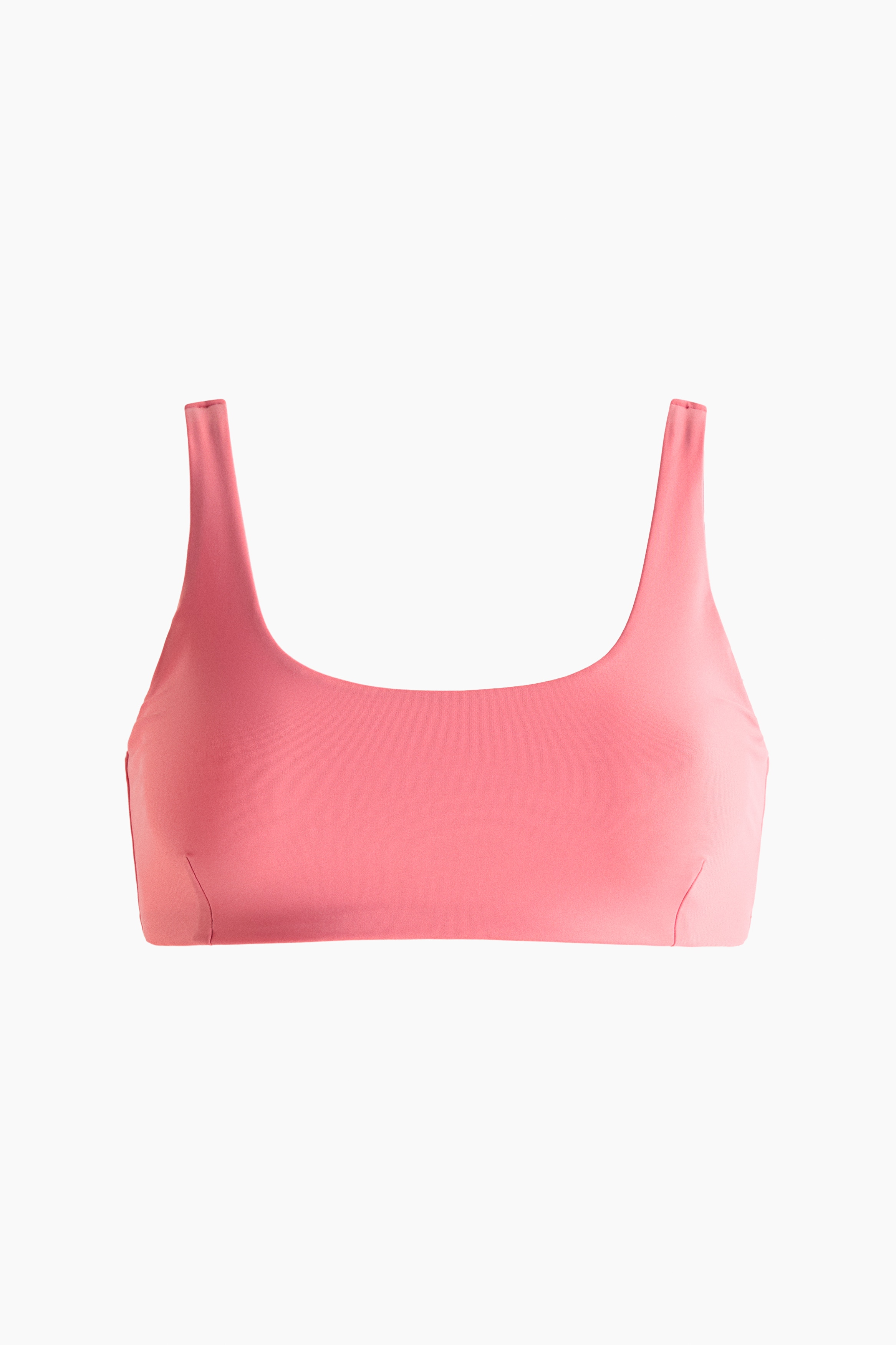 Sportbikinitopp med Lycra® Xtra Life™ - Tvättad guava/Svart/Auberginelila