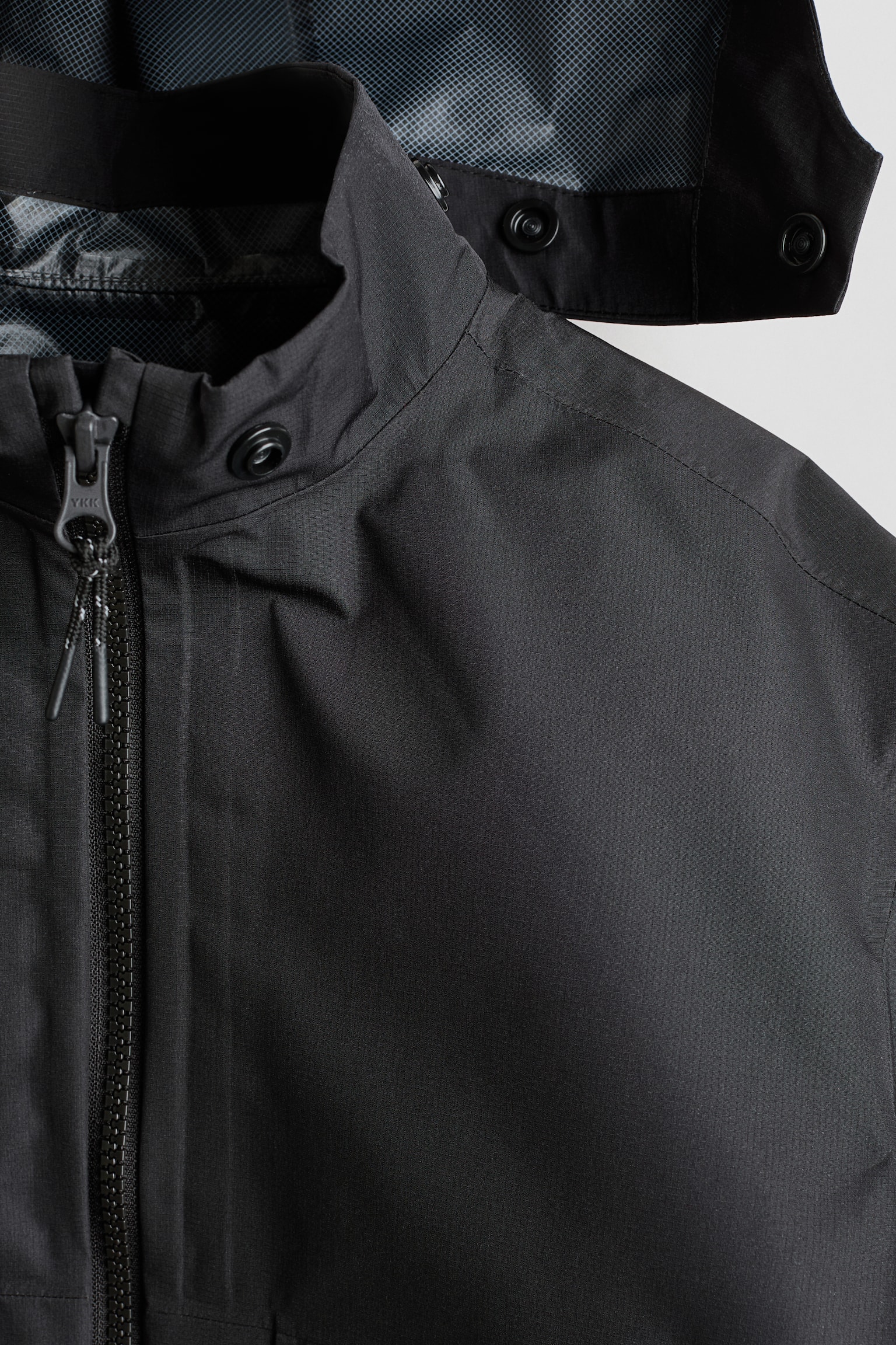 Детская куртка H&M Rain Jacket, цвет: Чёрный — фото 8