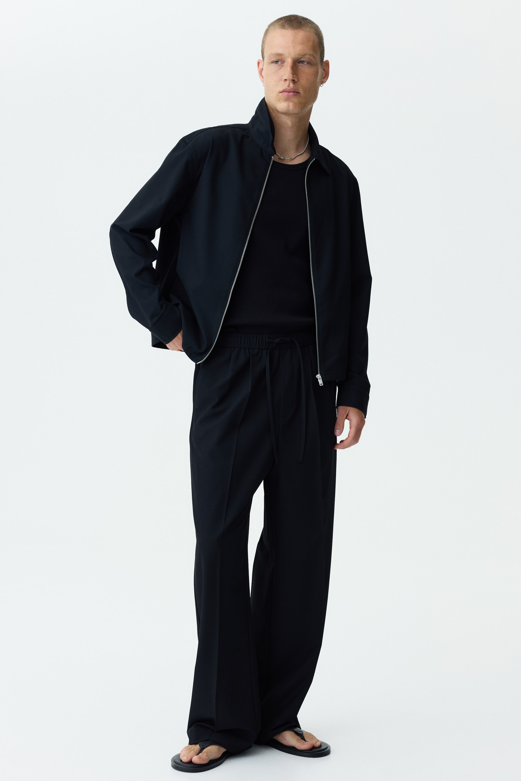 Мужские топы H&M Twill overshirt — фото 4