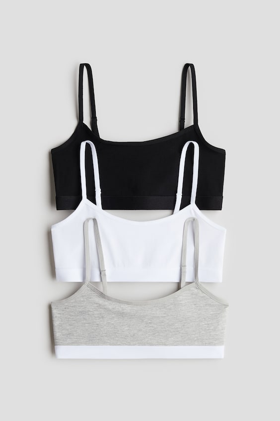 Детские топы H&M 3-Pack Jersey Tops
