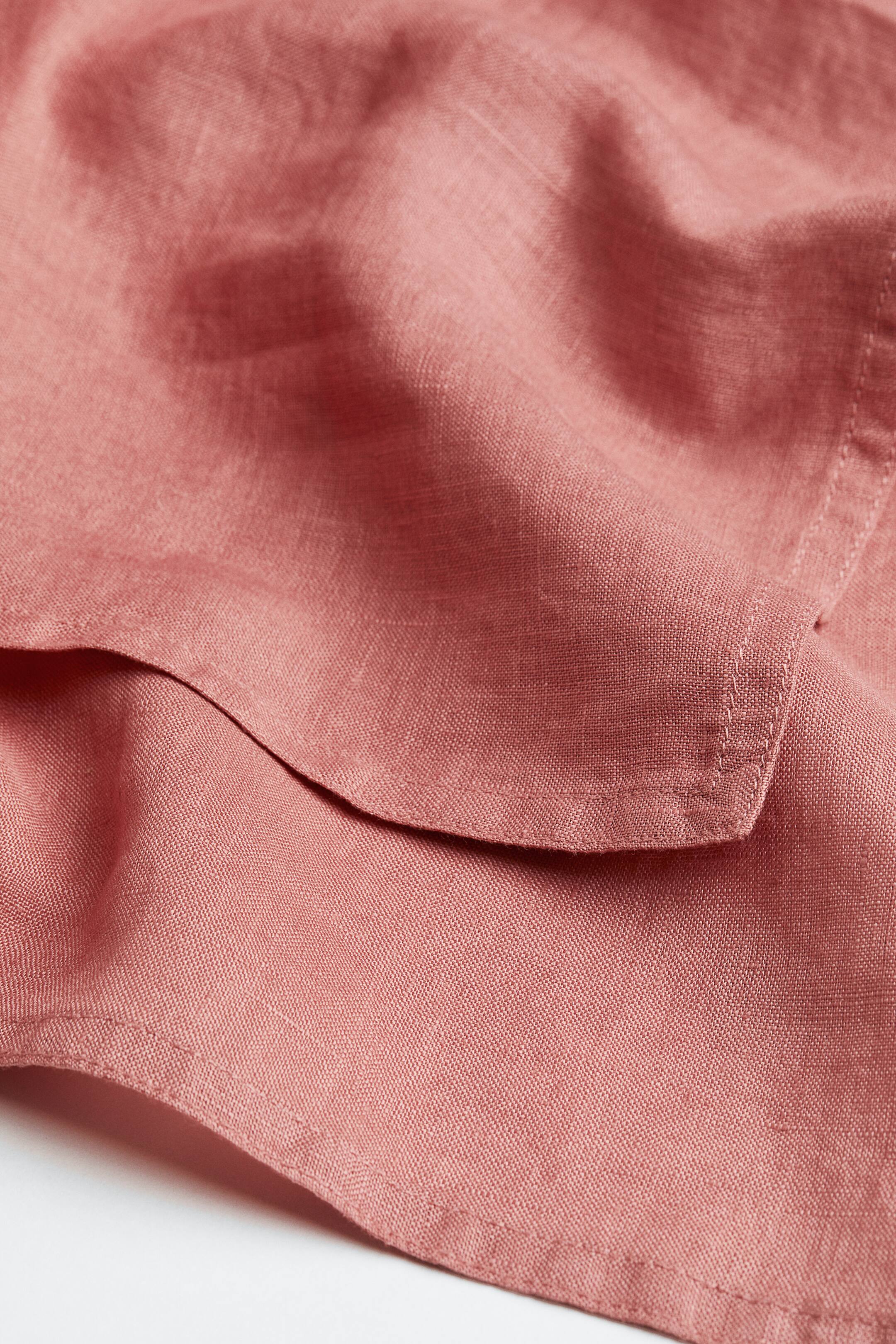 View larger image: 2-pack linen napkins - Dark old rose - Home All | H&M IN 3