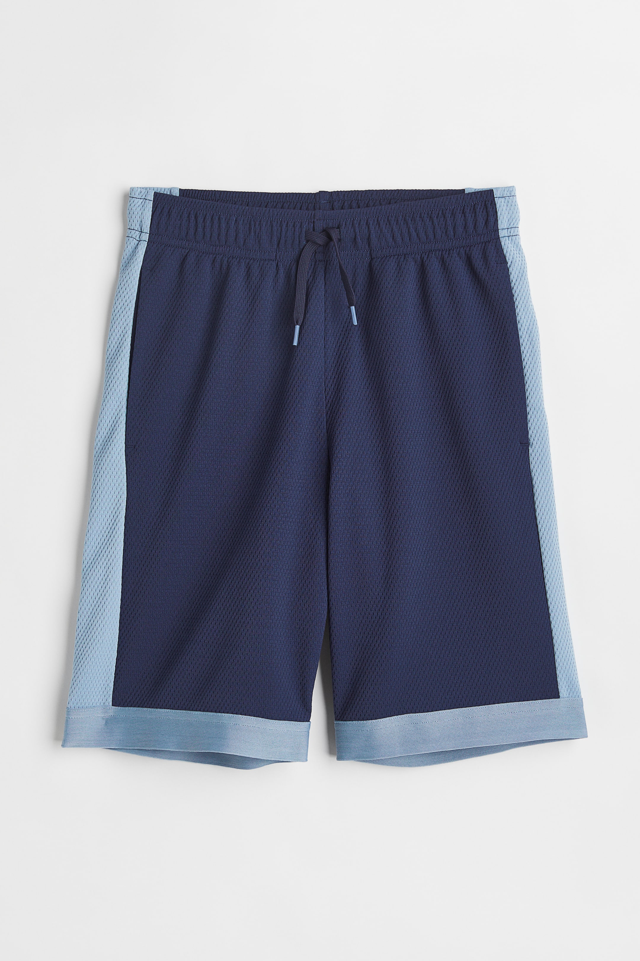 Agrandir l'image: Short de basket - Bleu foncé/color block - ENFANT | H&M FR 1