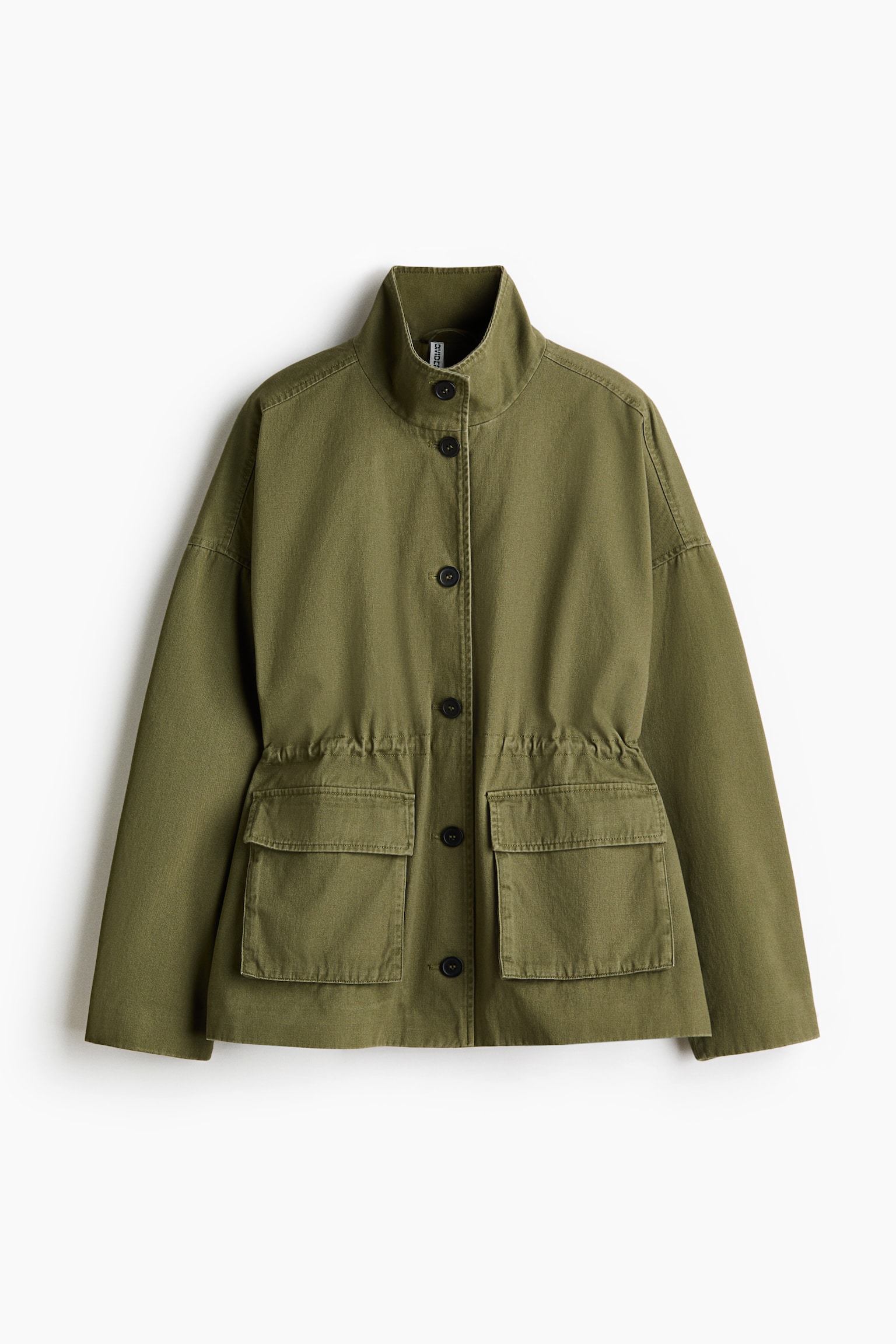 Twill jacket - Khaki green - 2