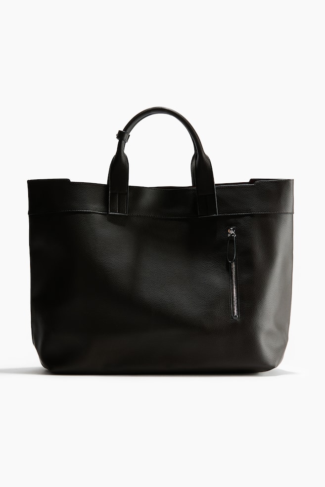 Tote Bag - Dark khaki green - 1