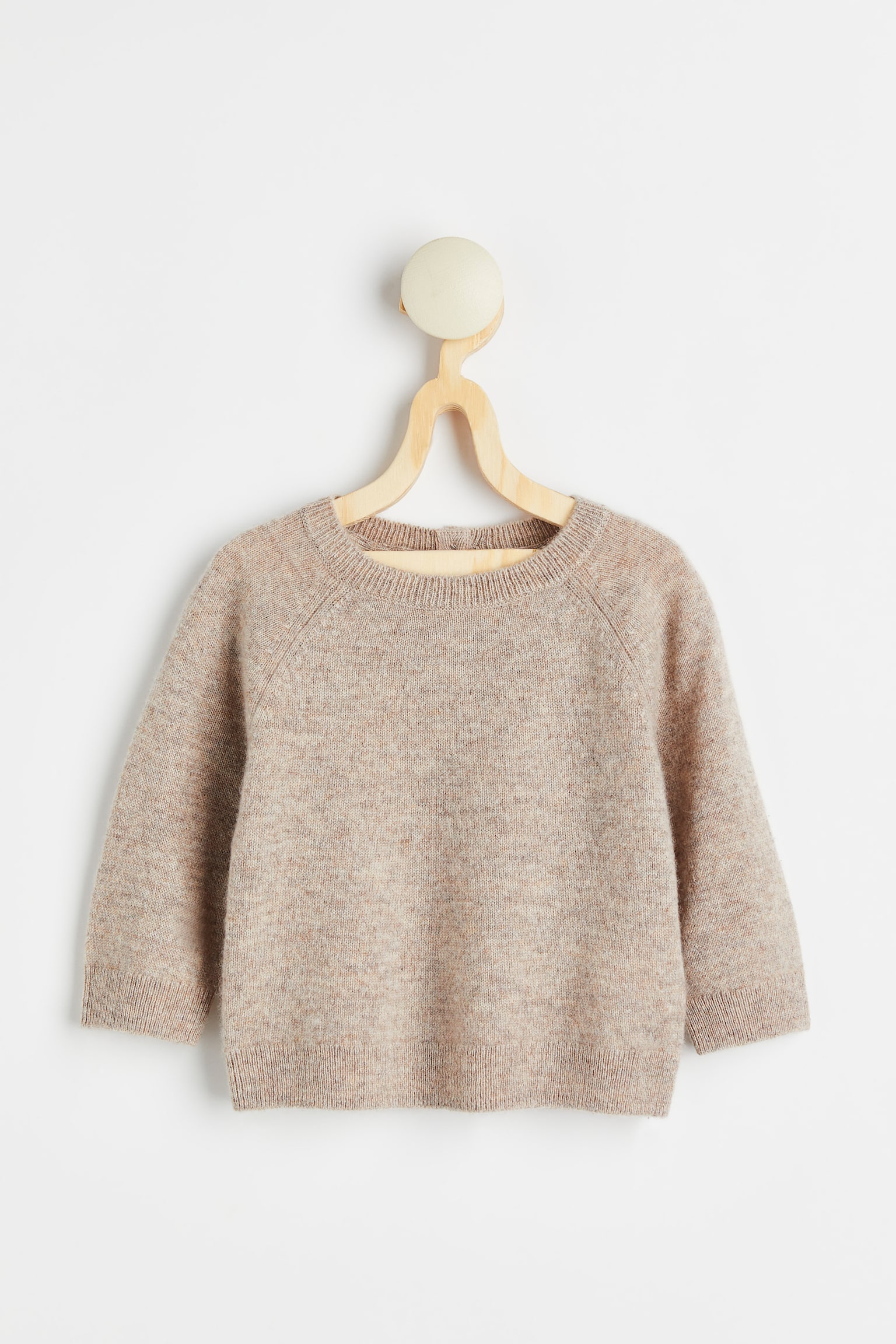 Cashmere Sweater - Light mole/Blue marle - 1