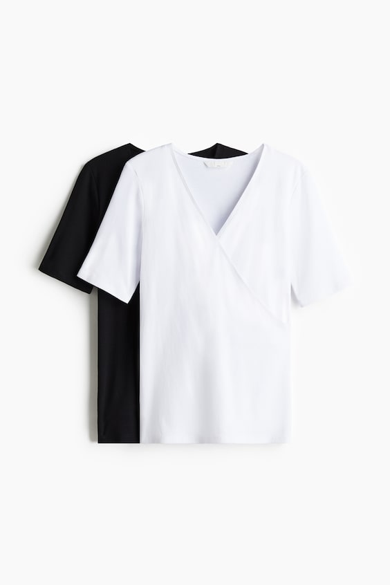 Женские топы H&M MAMA 2-pack Nursing Tops