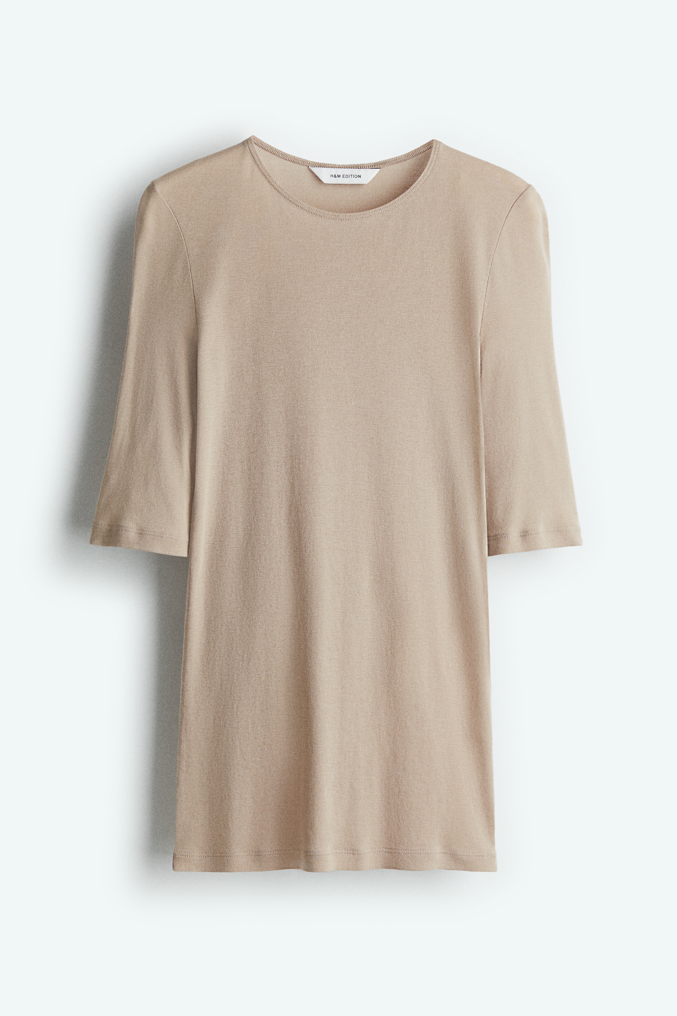 Pima Cotton Tee - Beige/Dark brown/Bright red/Dark brown/Dark beige/Pink/Dark khaki green/Orange