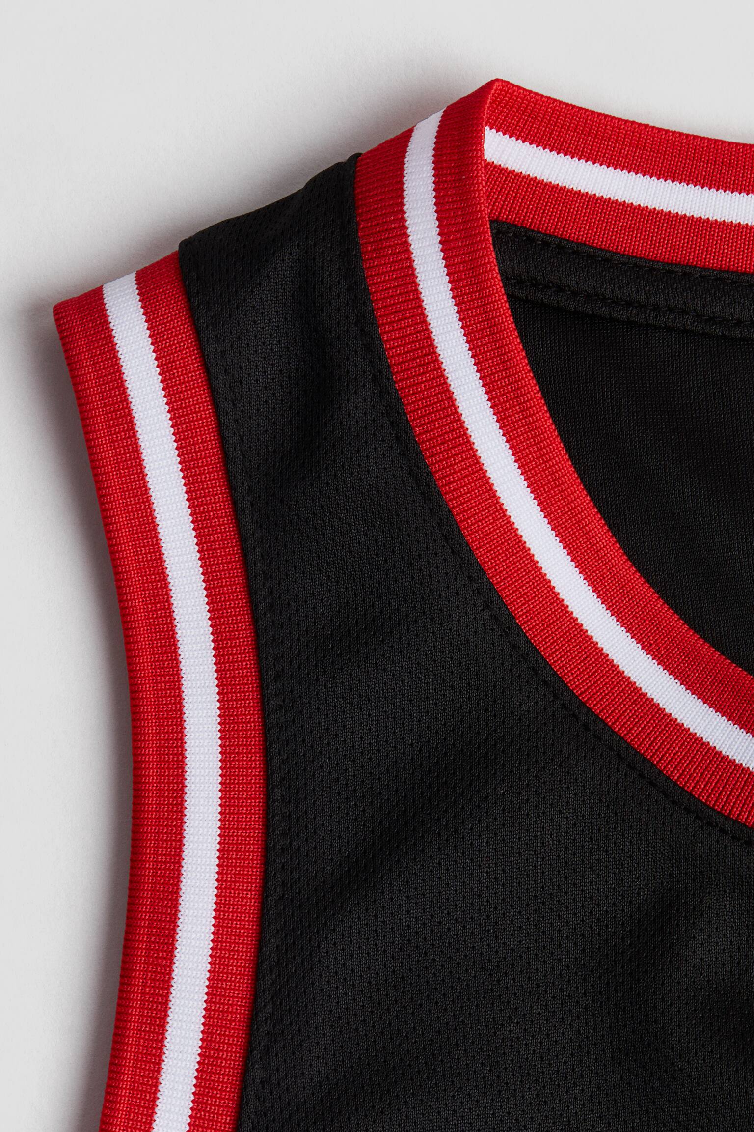 Mesh Basketball Tank - Black/Mavericks - 2