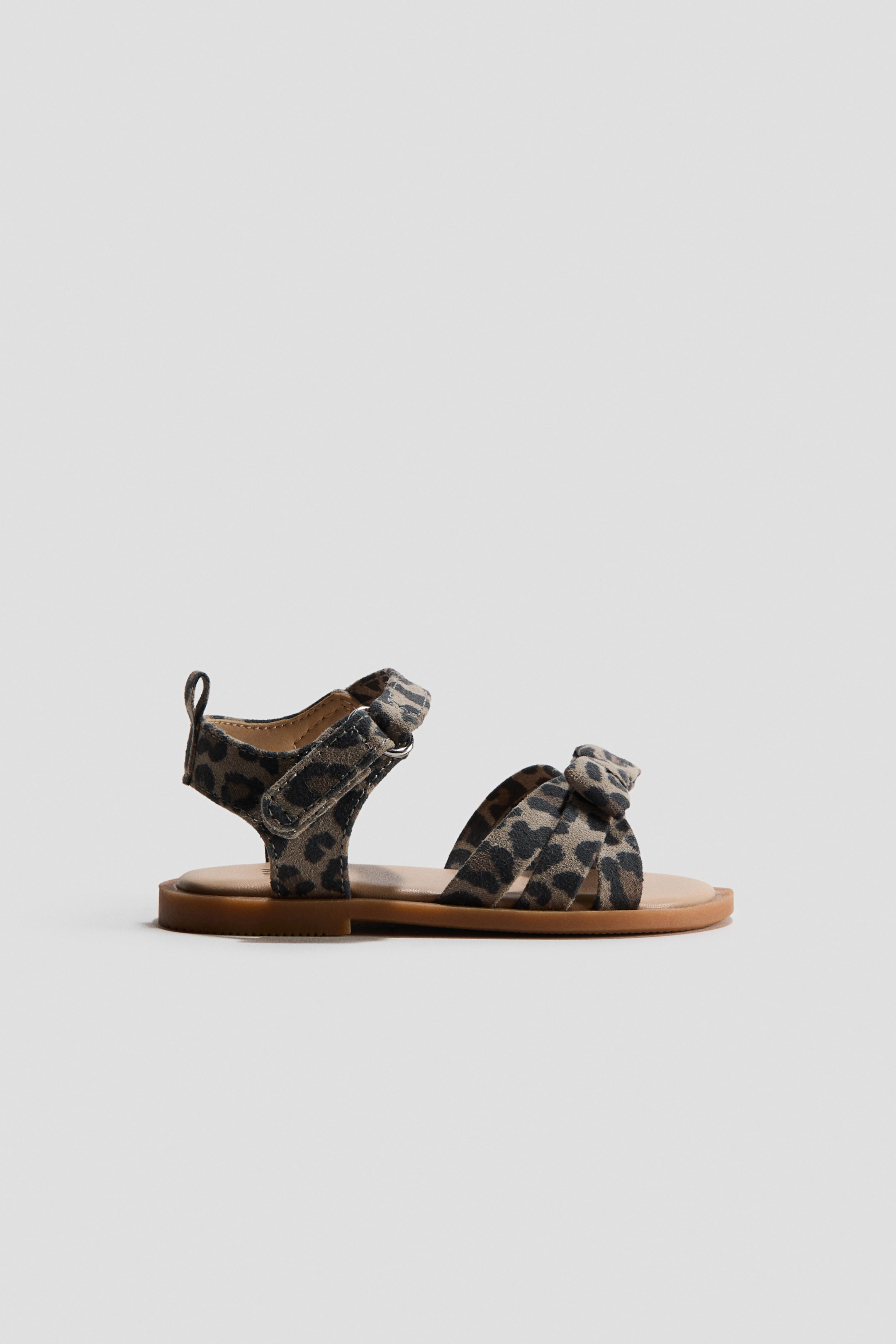 Appliquéd Strappy Sandals