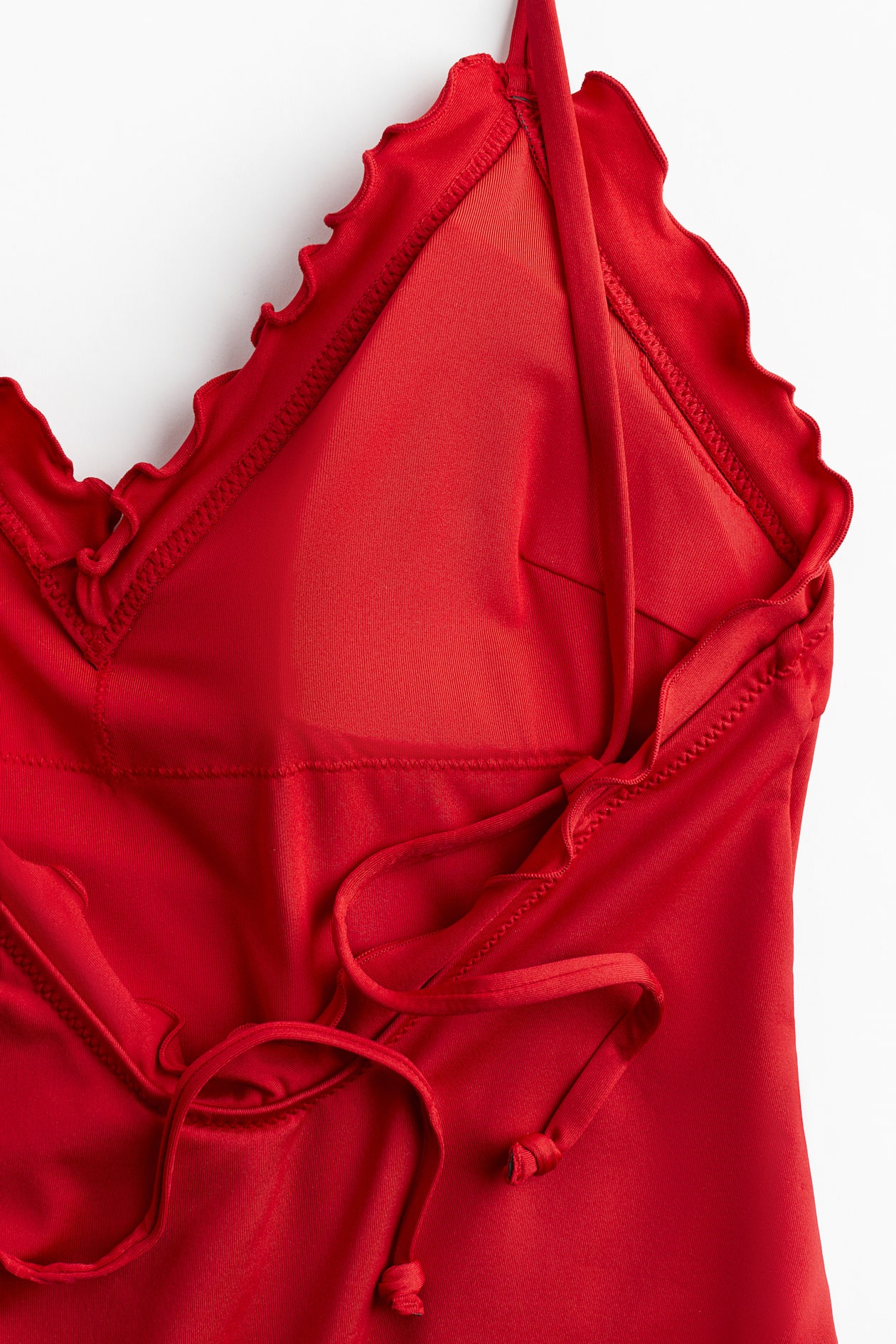 Ruffle-Trimmed Padded-Cup Swimsuit - image 2