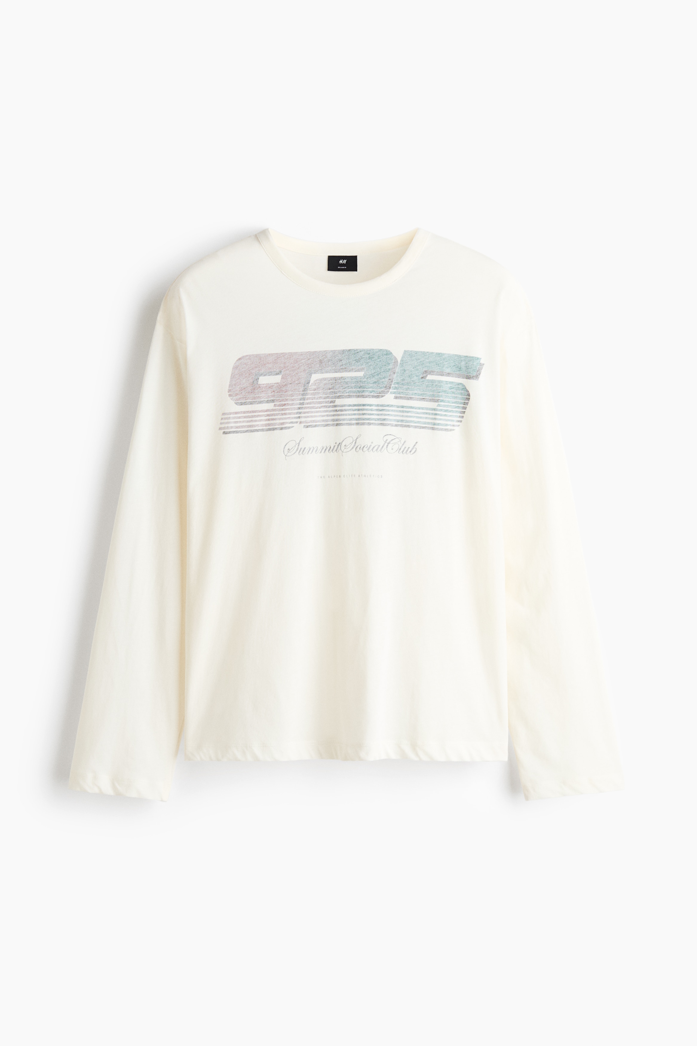 Relaxed Fit Boxy long-sleeved T-shirt