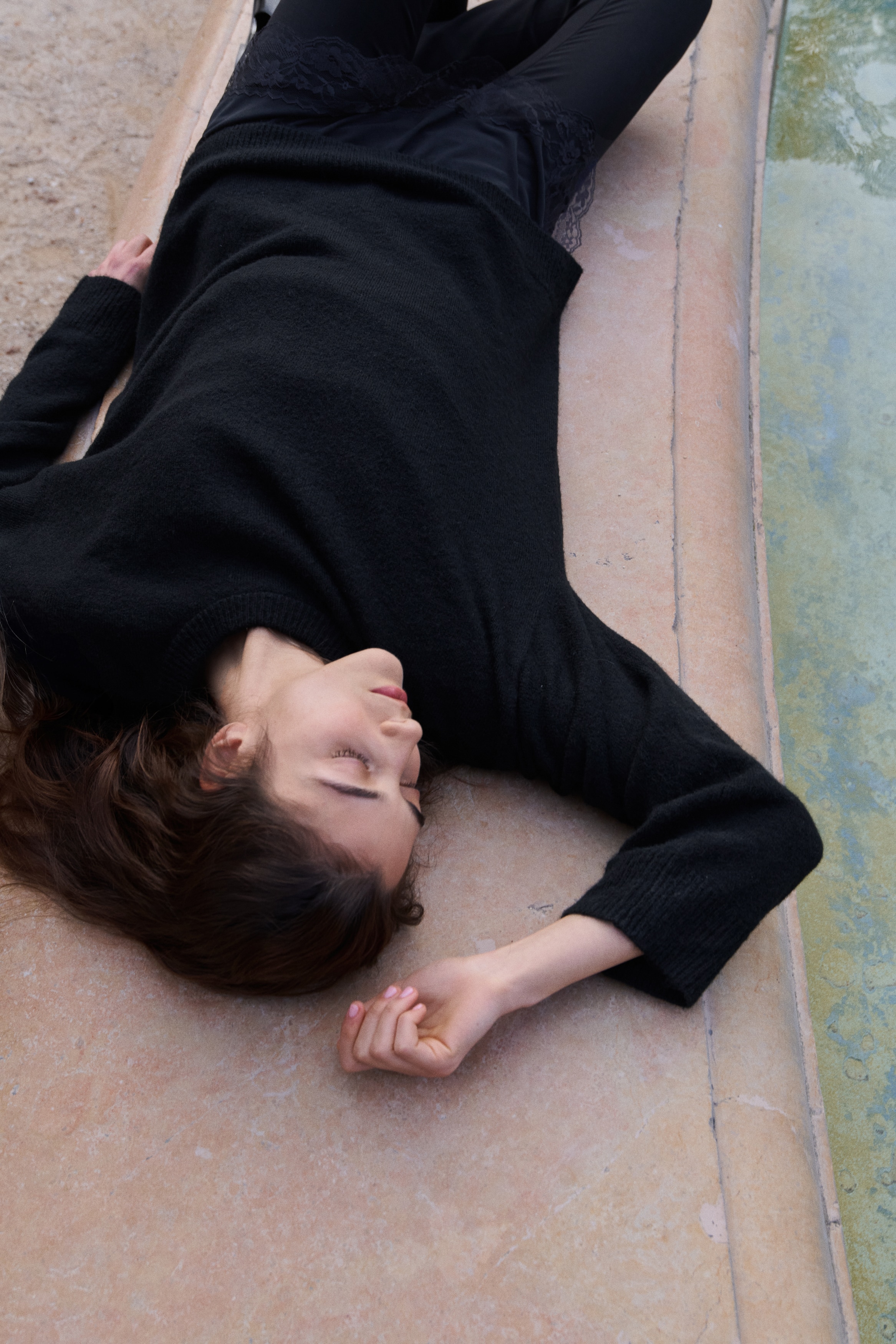 H & M - ルーズフィットセーター - ブラック