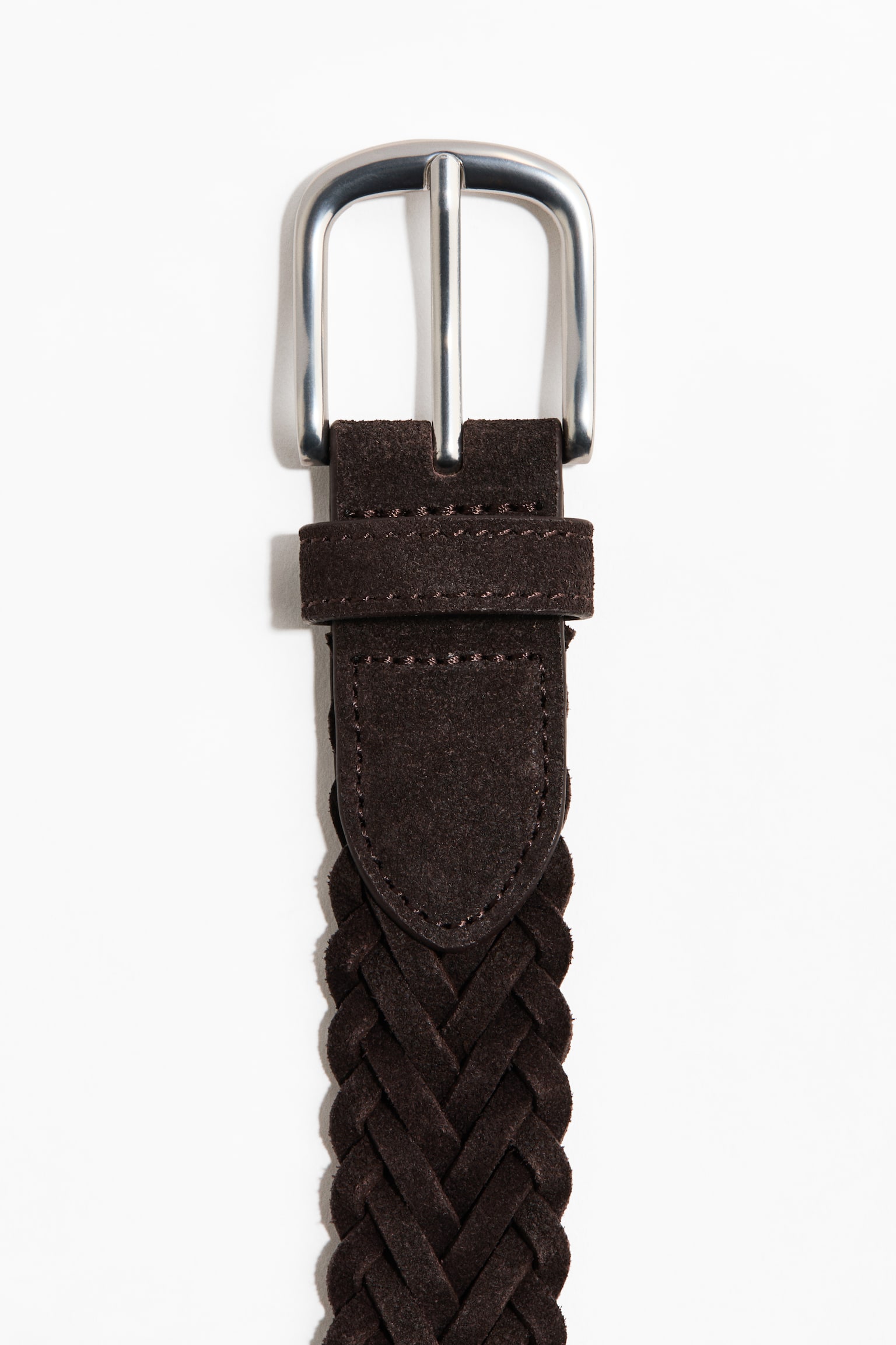 Braided belt - Dark brown/Black - 2