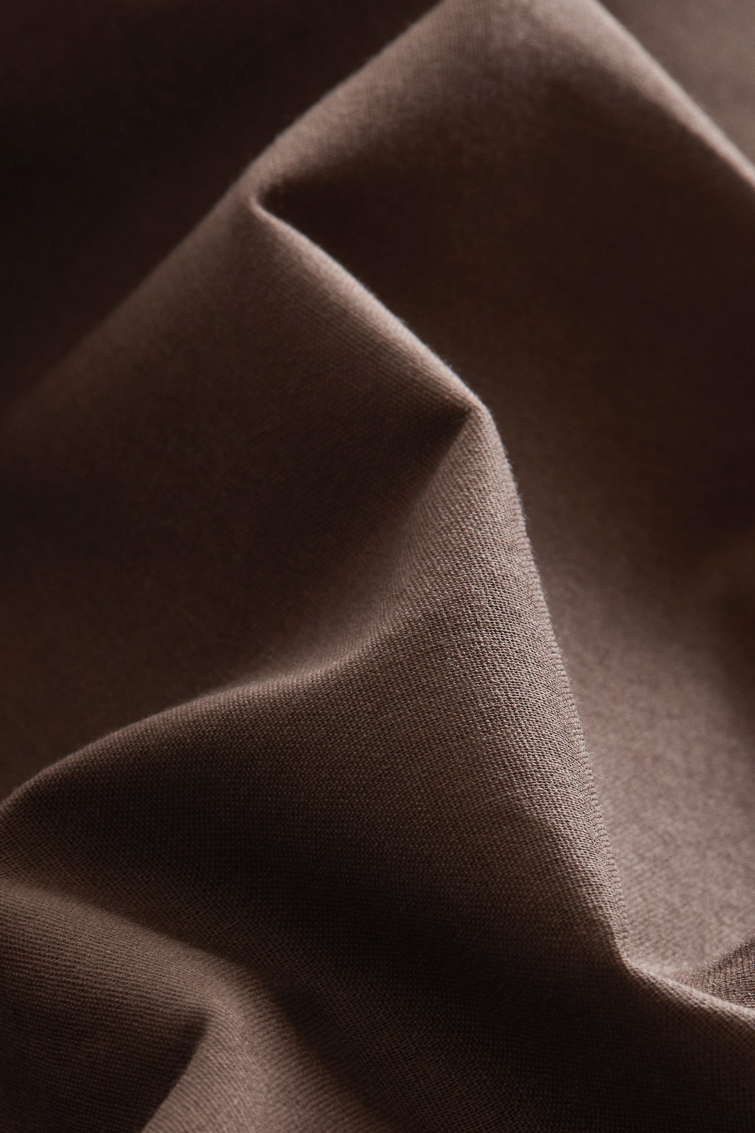 Cotton pillowcase - Dark brown/Light dusty beige/Light mole/Sage green/Dark khaki green/White/Light pink/Forest green/Light dusty pink/Olive green - 4