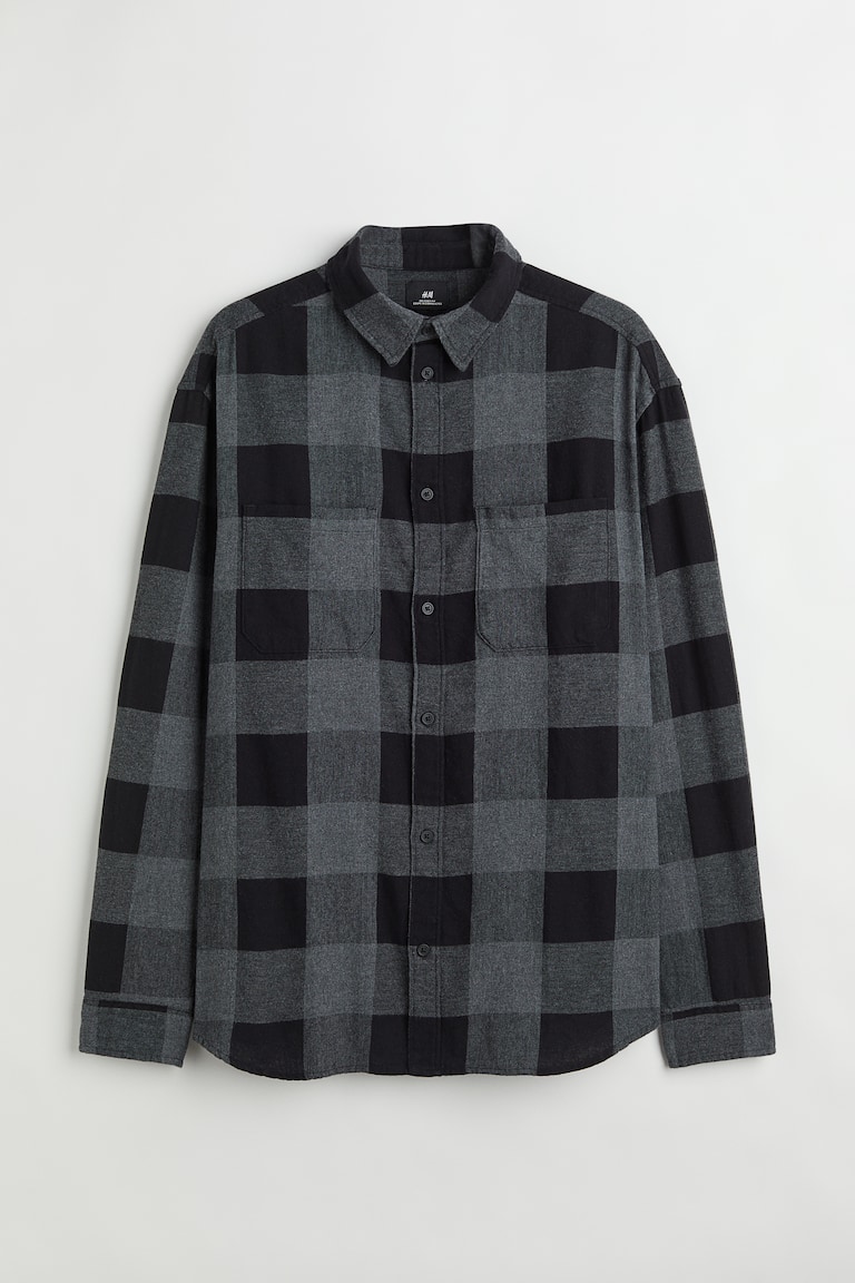 Relaxed Fit Twill Shirt