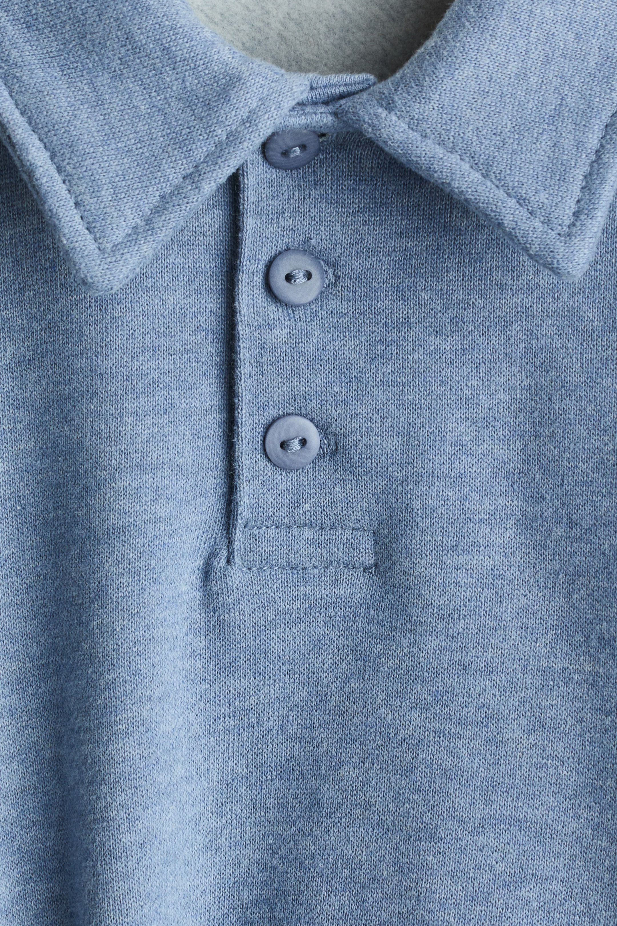 Детские худи H&M Cotton Polo Sweatshirt — фото 5