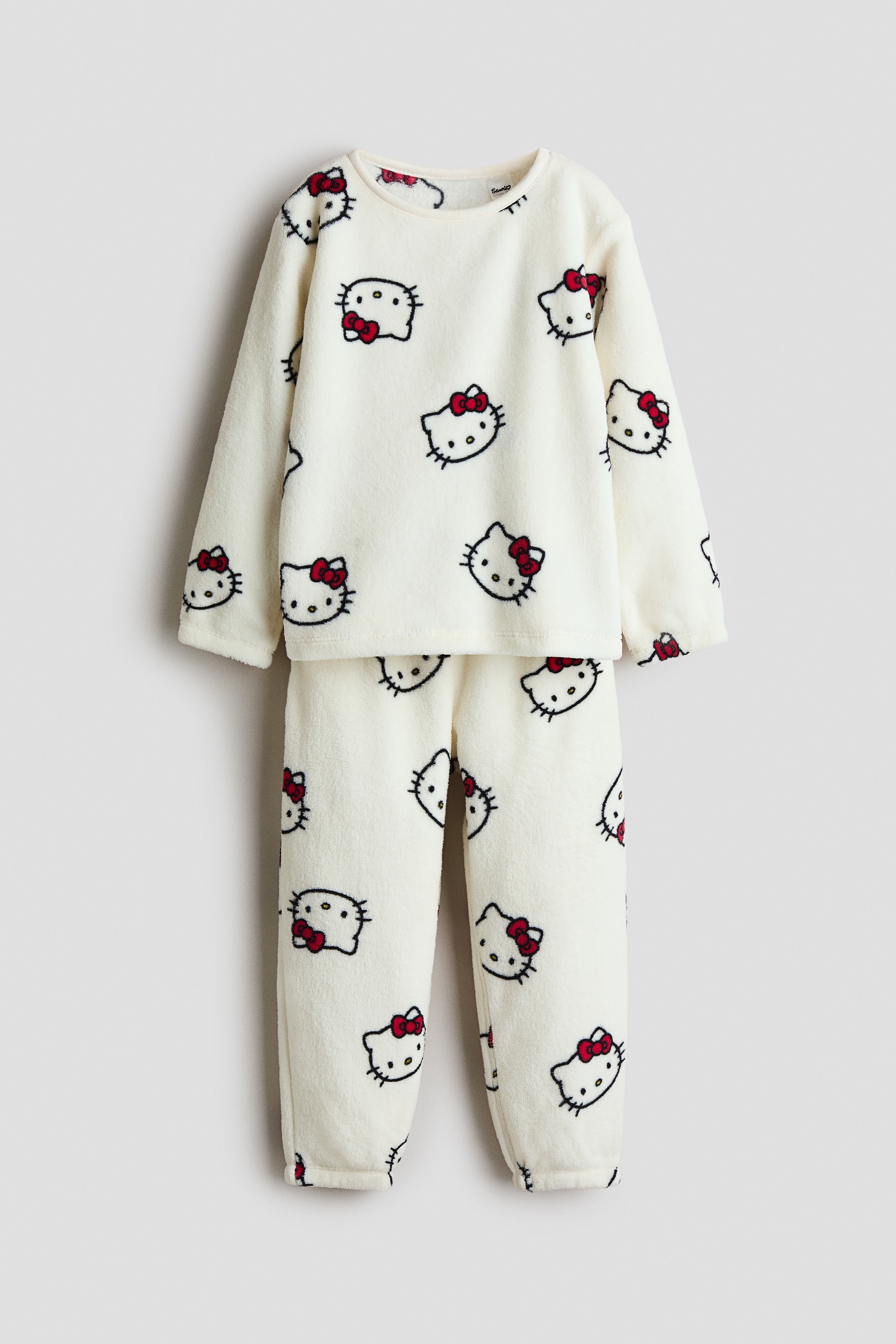 Pigiama in velour con stampaModal