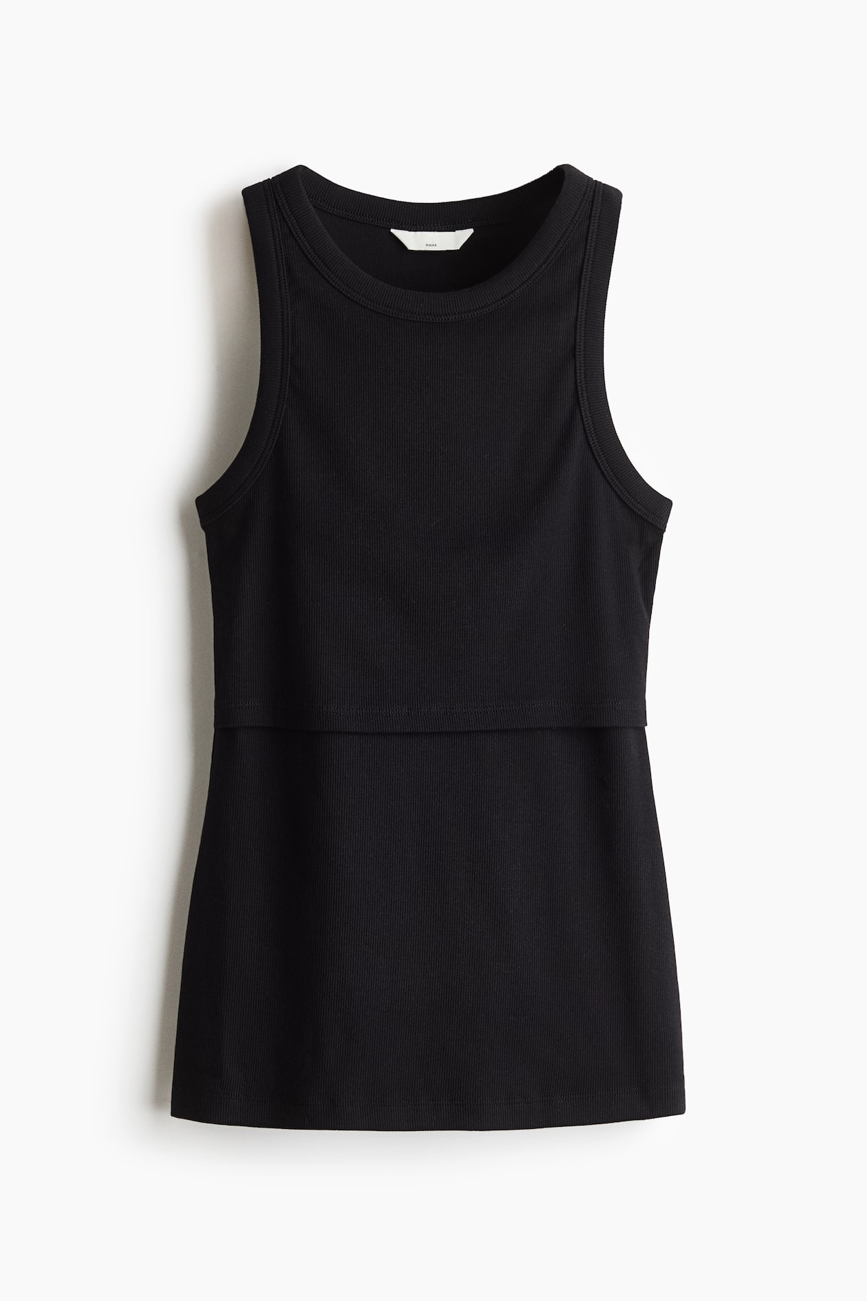 MAMA Ribbed Nursing Tank Top - image 1