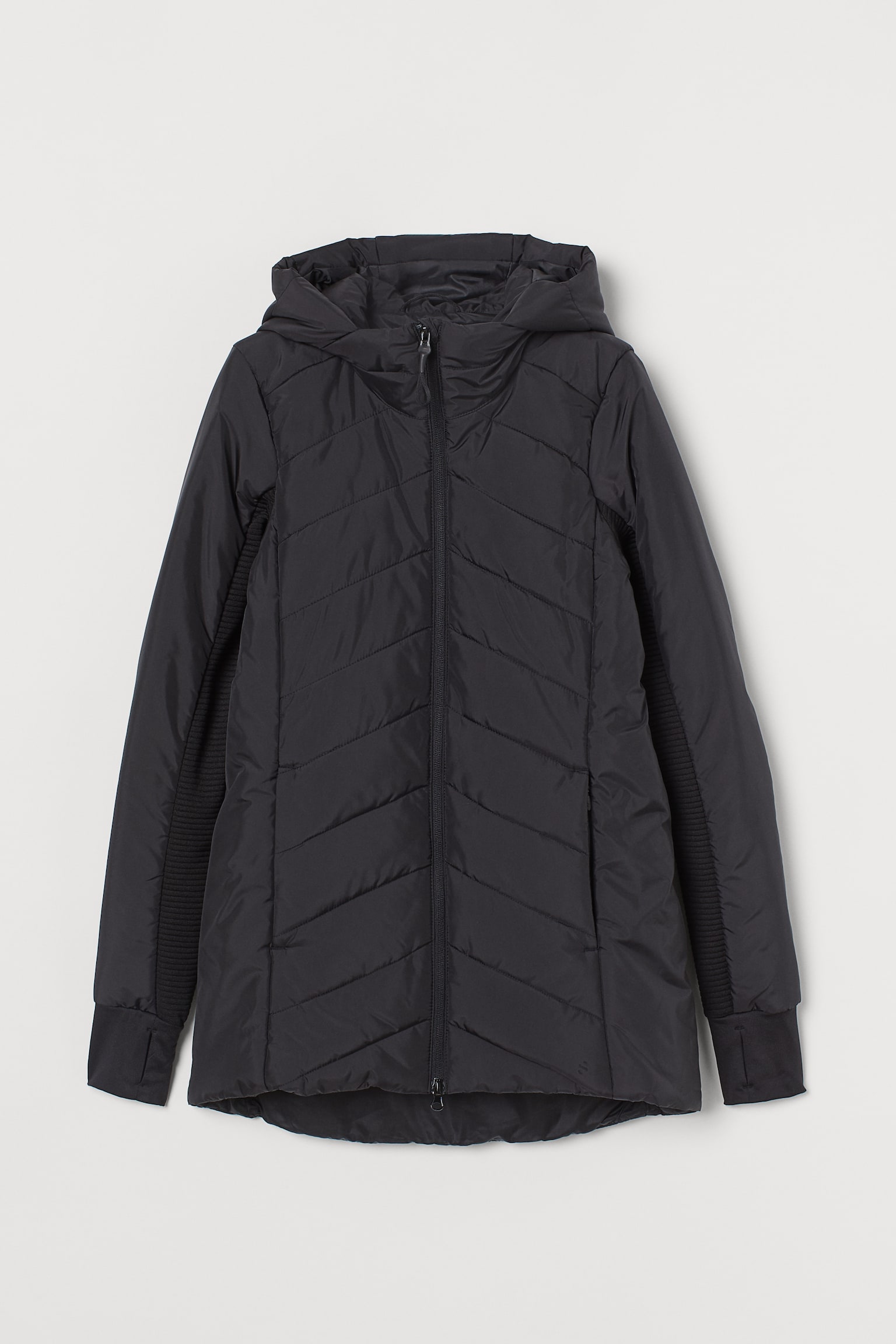 Giacca outdoor trapuntata - Nero