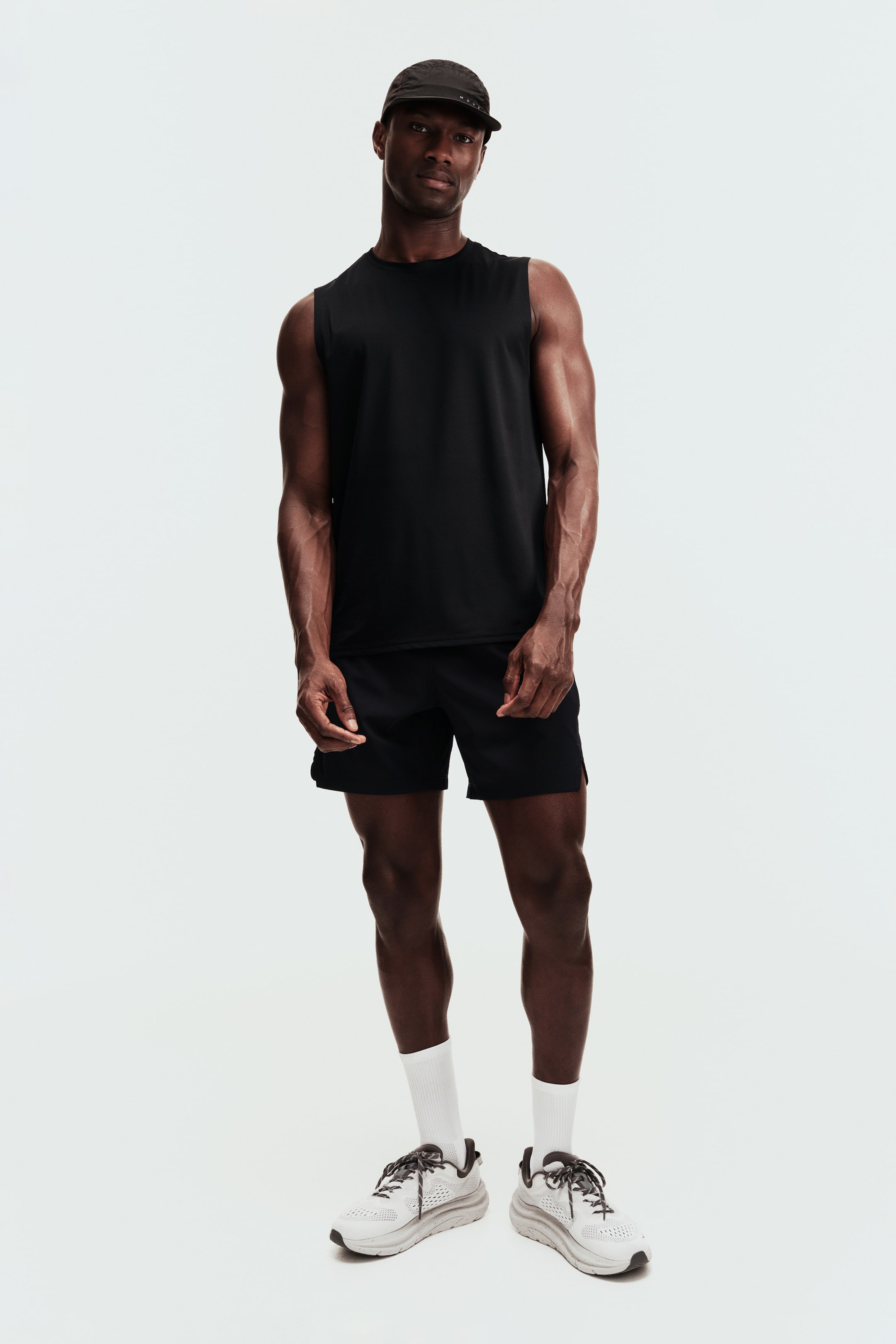 Мужские топы H&M Regular-Fit Sports Tank Top with DryMove™ — фото 3