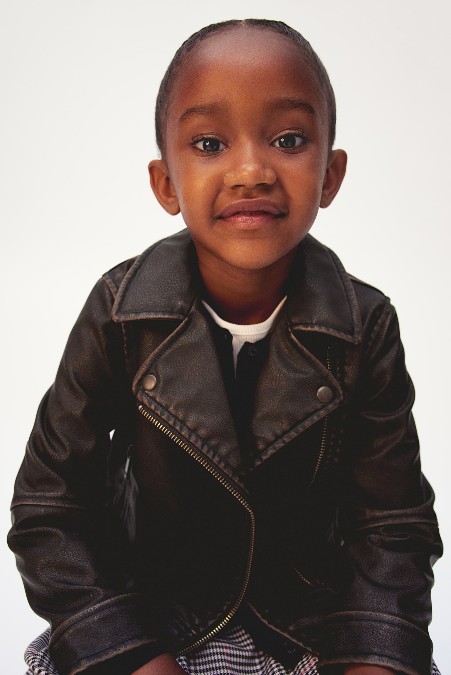 Biker Jacket - Brown - Kids | H&M US