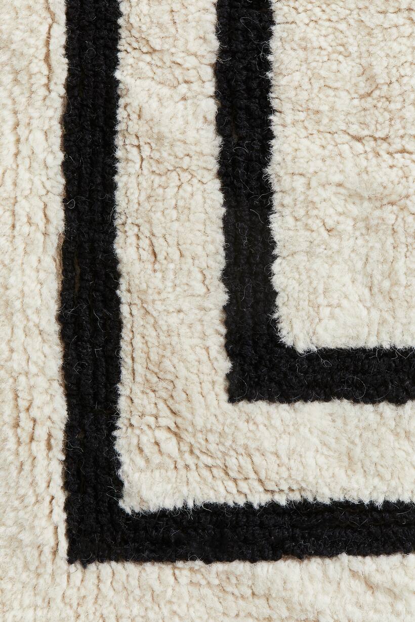 Wool Hm Rugs Light beige/patterned Wool-Blend Rug at H&M Home | H&M US